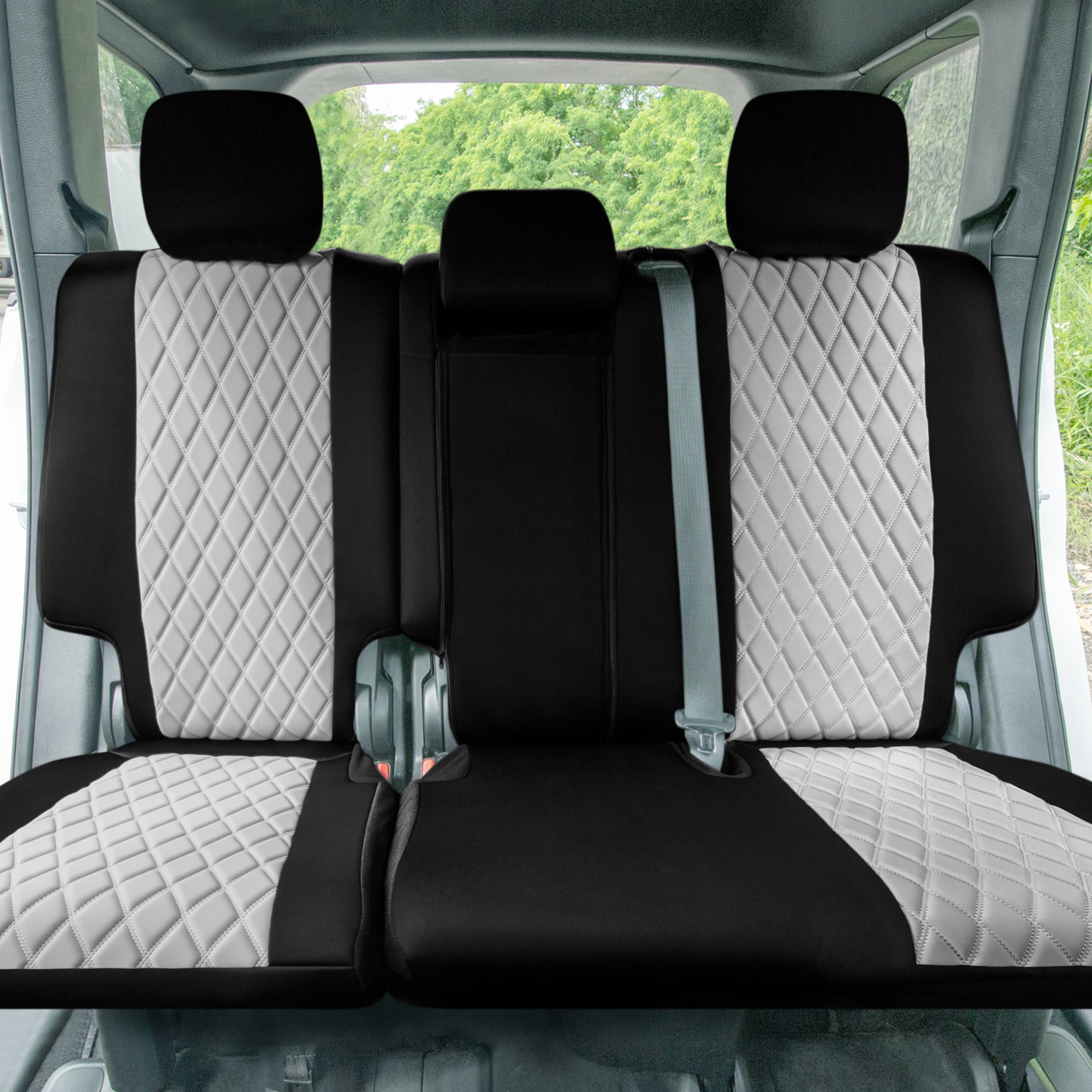 Jeep Grand Cherokee 2011 -2021 - Full Set Seat Covers - Gray Ultraflex Neoprene