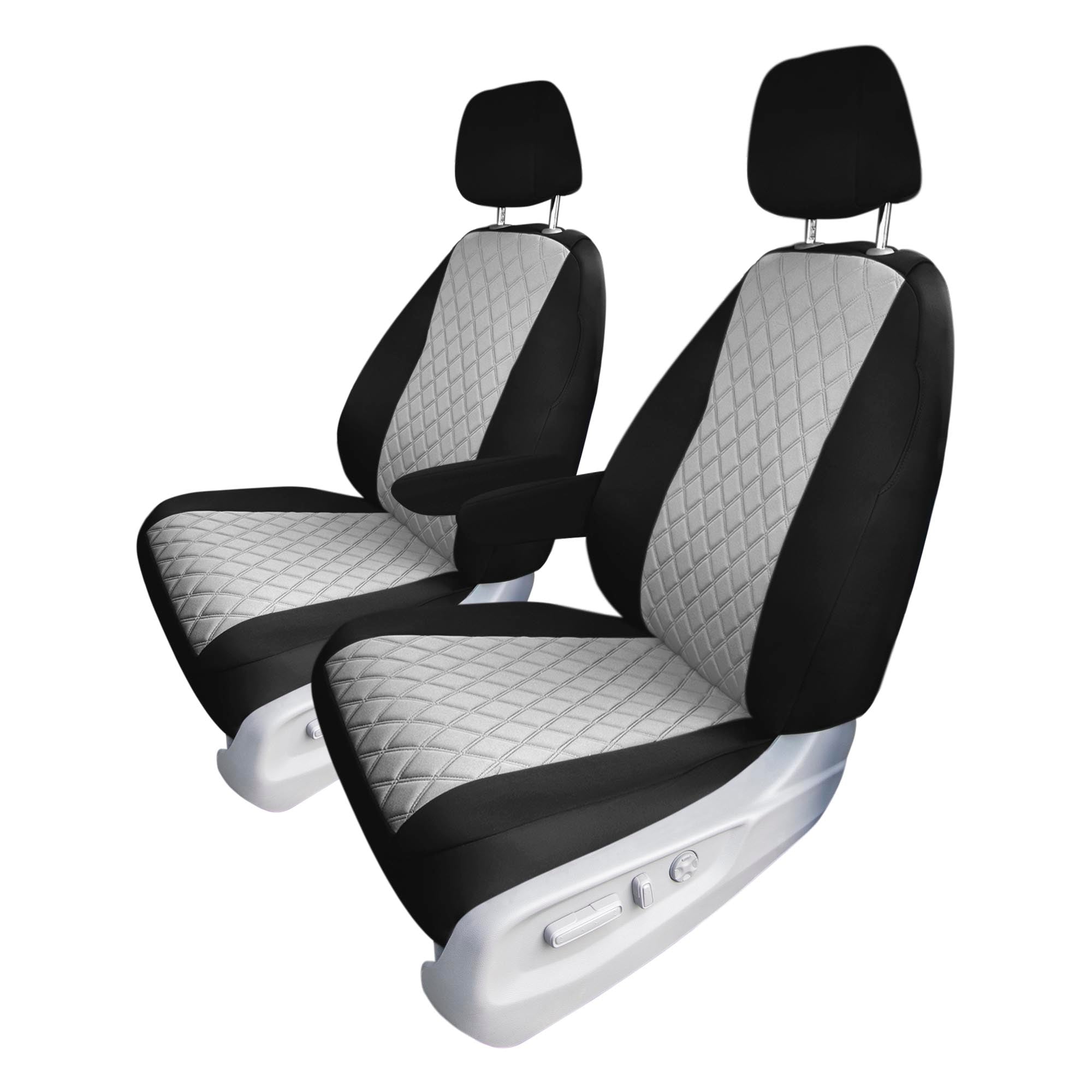 Honda Odyssey 2018 - 2025 - Front Set Seat Covers - Gray Ultraflex Neoprene
