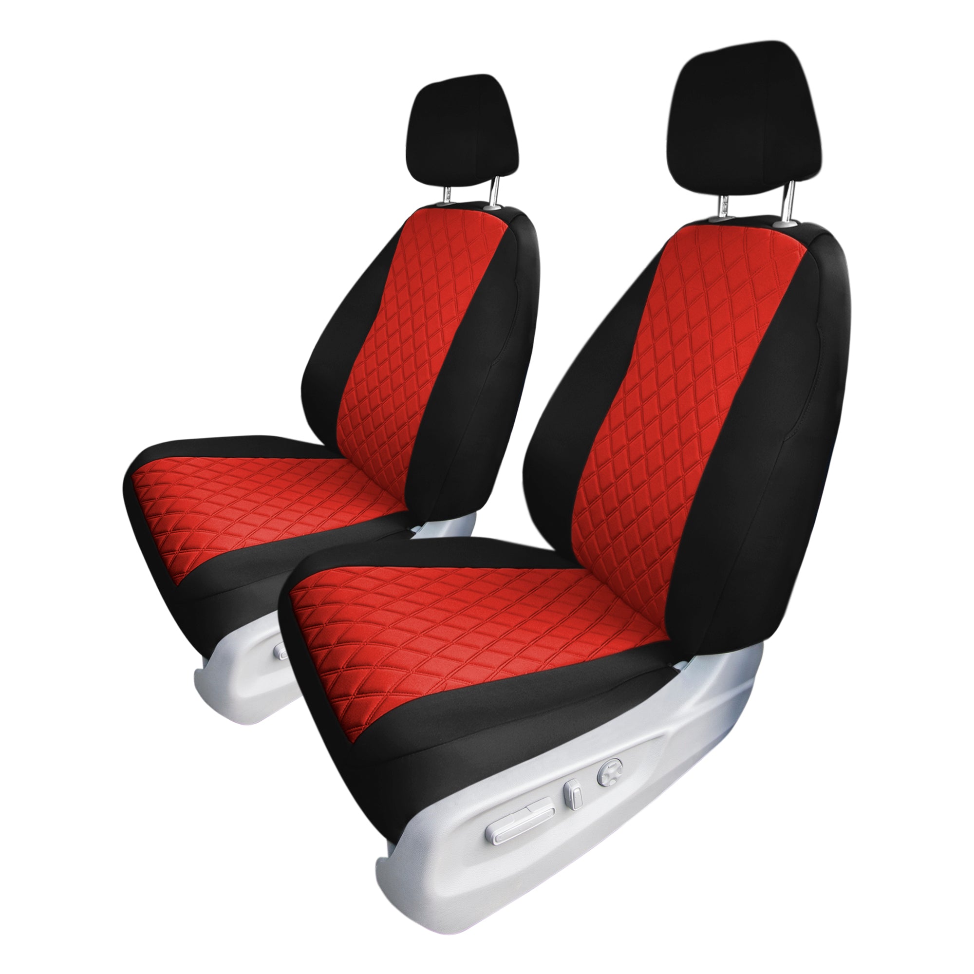 Honda Odyssey 2018 - 2023 -Front Set Seat Covers - Red Neoprene