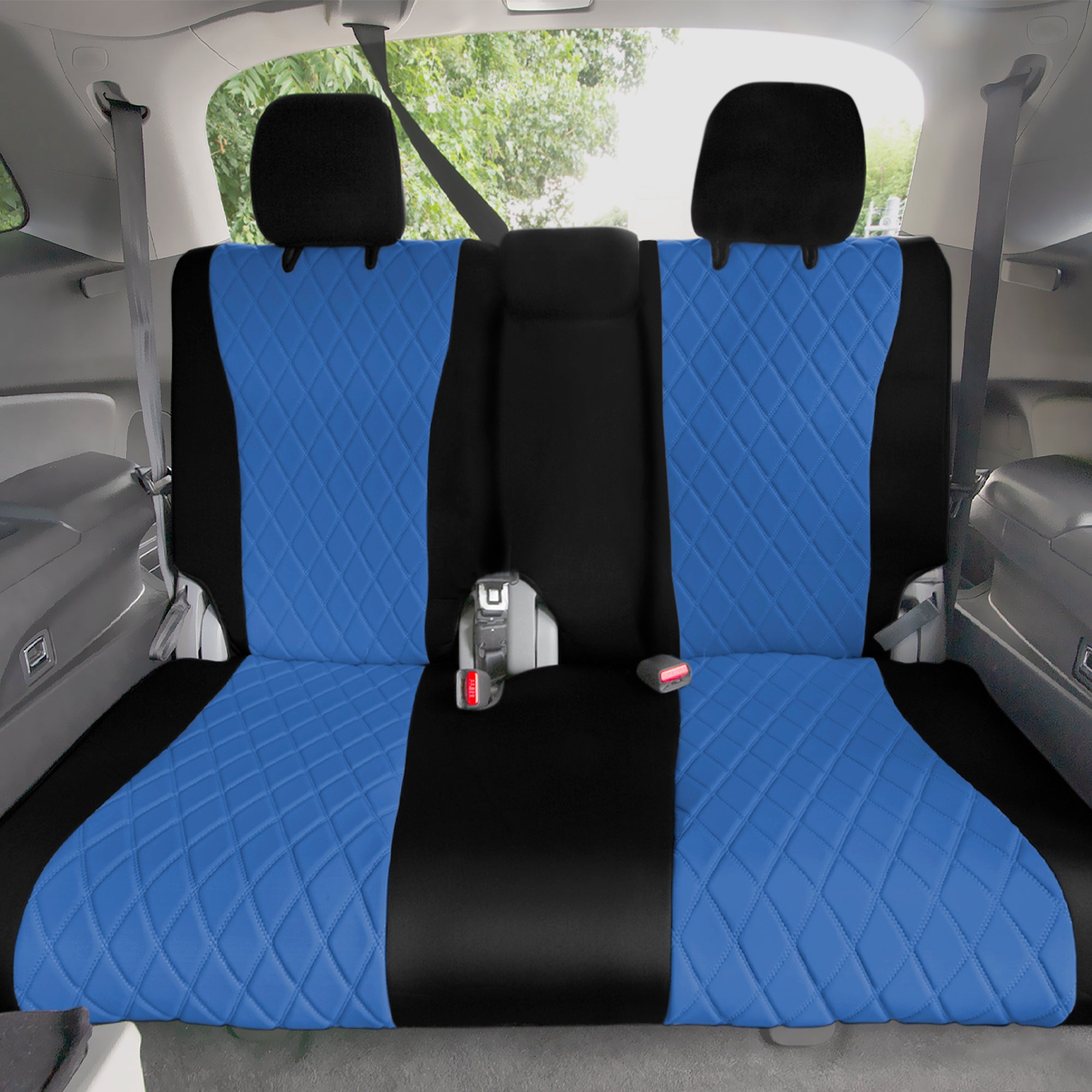 Honda Pilot 2016 - 2022 - 3rd Row Seat Covers - Blue Ultraflex Neoprene