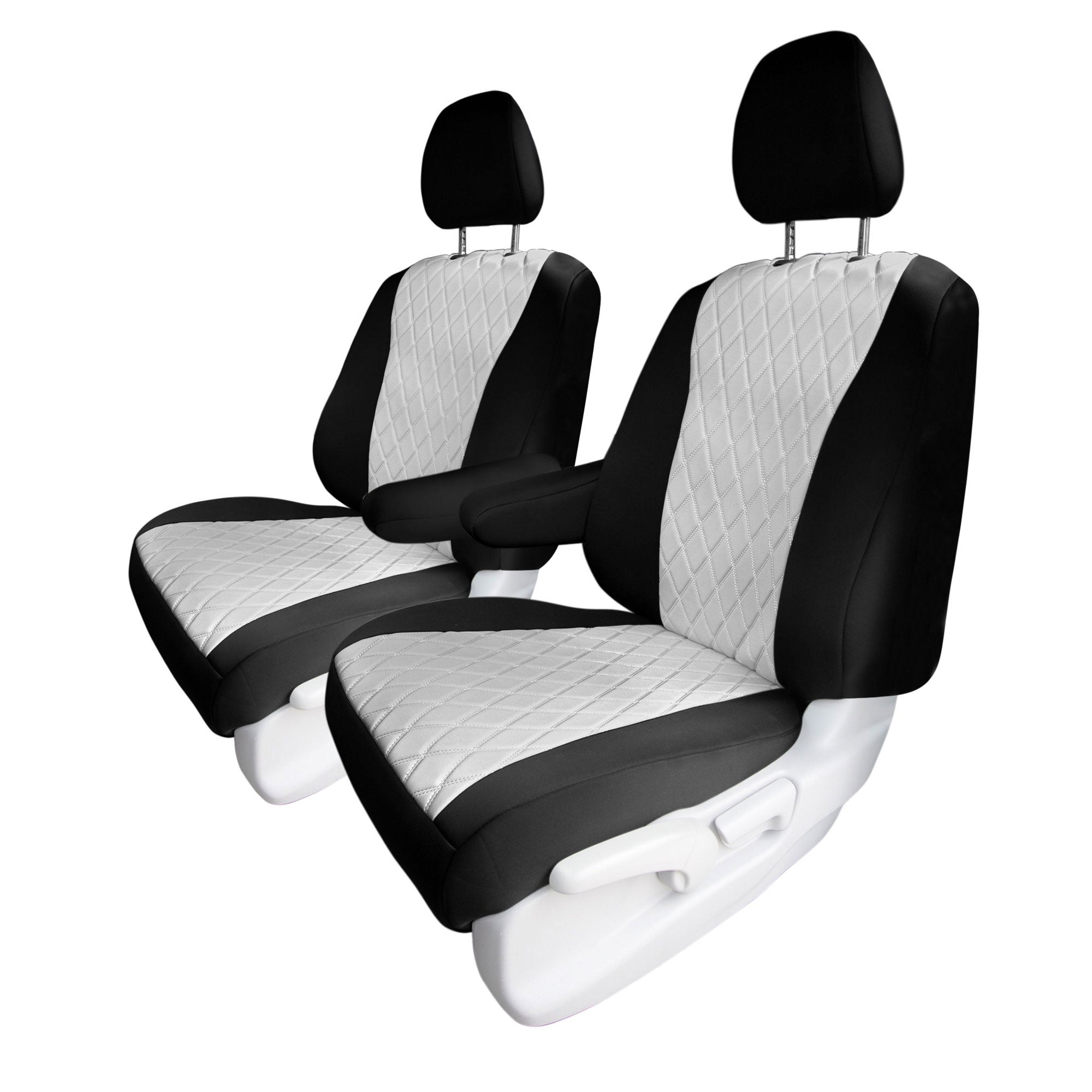 Honda Pilot 2016 - 2022 - Front Set Seat Covers - Gray Ultraflex Neoprene