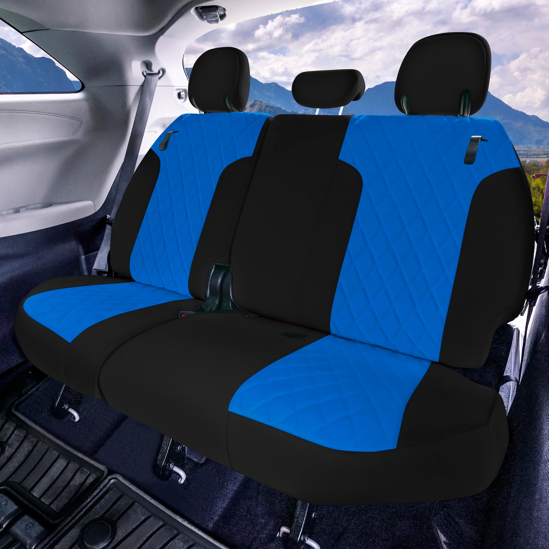 2021-2024 Toyota Sienna Custom Fit Car Seat Covers 7 or 8 Seater - Choose "Size" - Picture 30 of 73