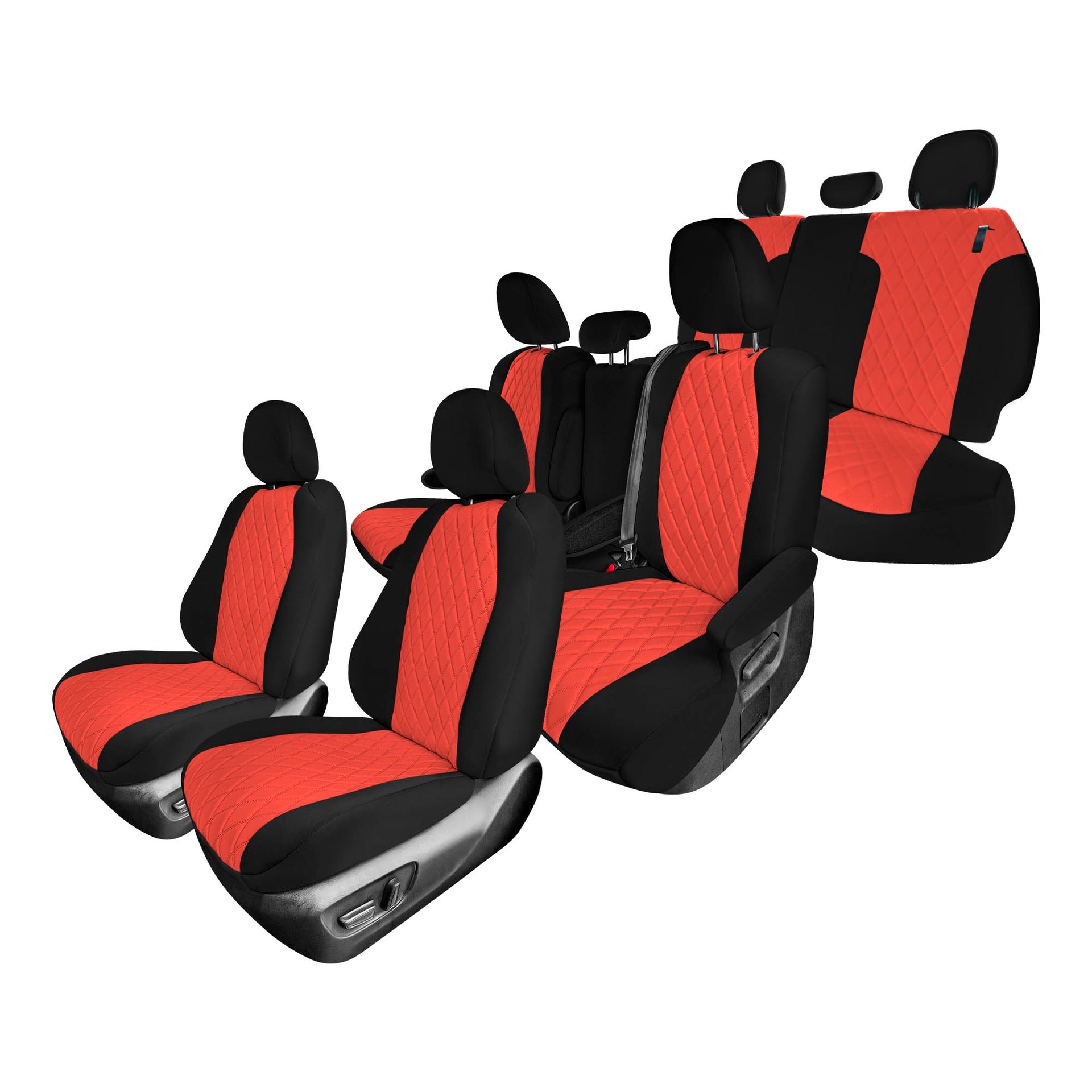 2021-2024 Toyota Sienna Custom Fit Car Seat Covers 7 or 8 Seater - Choose "Size" - Picture 36 of 73