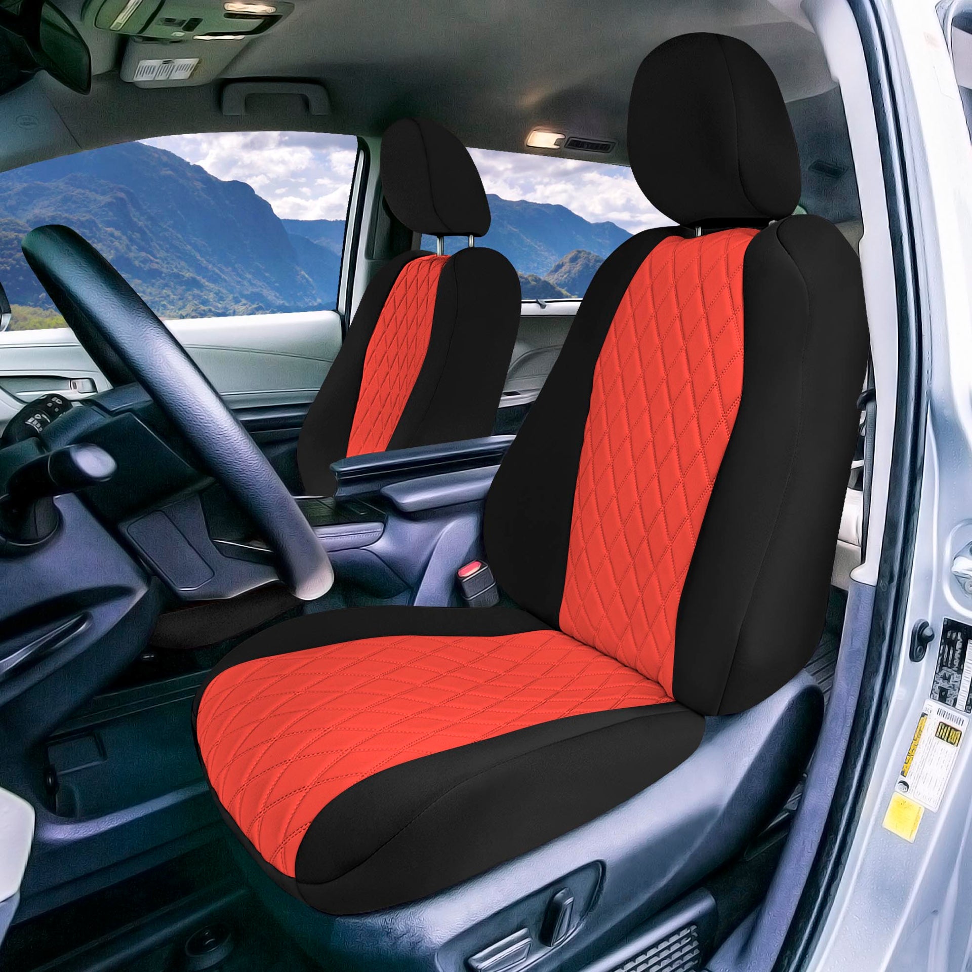 2021-2024 Toyota Sienna Custom Fit Car Seat Covers 7 or 8 Seater - Choose "Size" - Picture 40 of 73