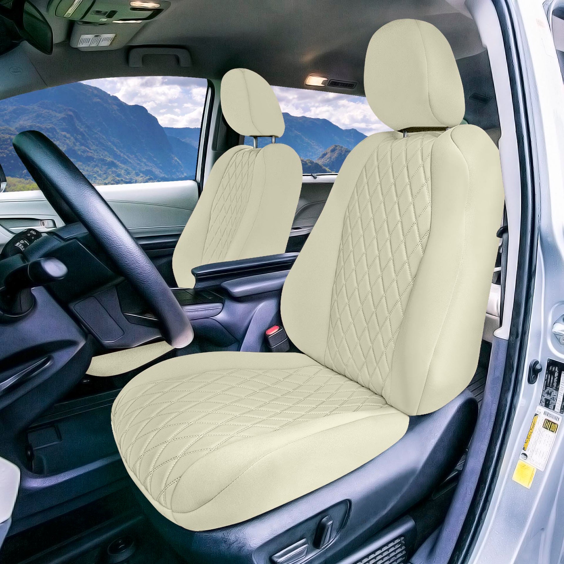 2021-2024 Toyota Sienna Custom Fit Car Seat Covers 7 or 8 Seater - Choose "Size" - Picture 48 of 73
