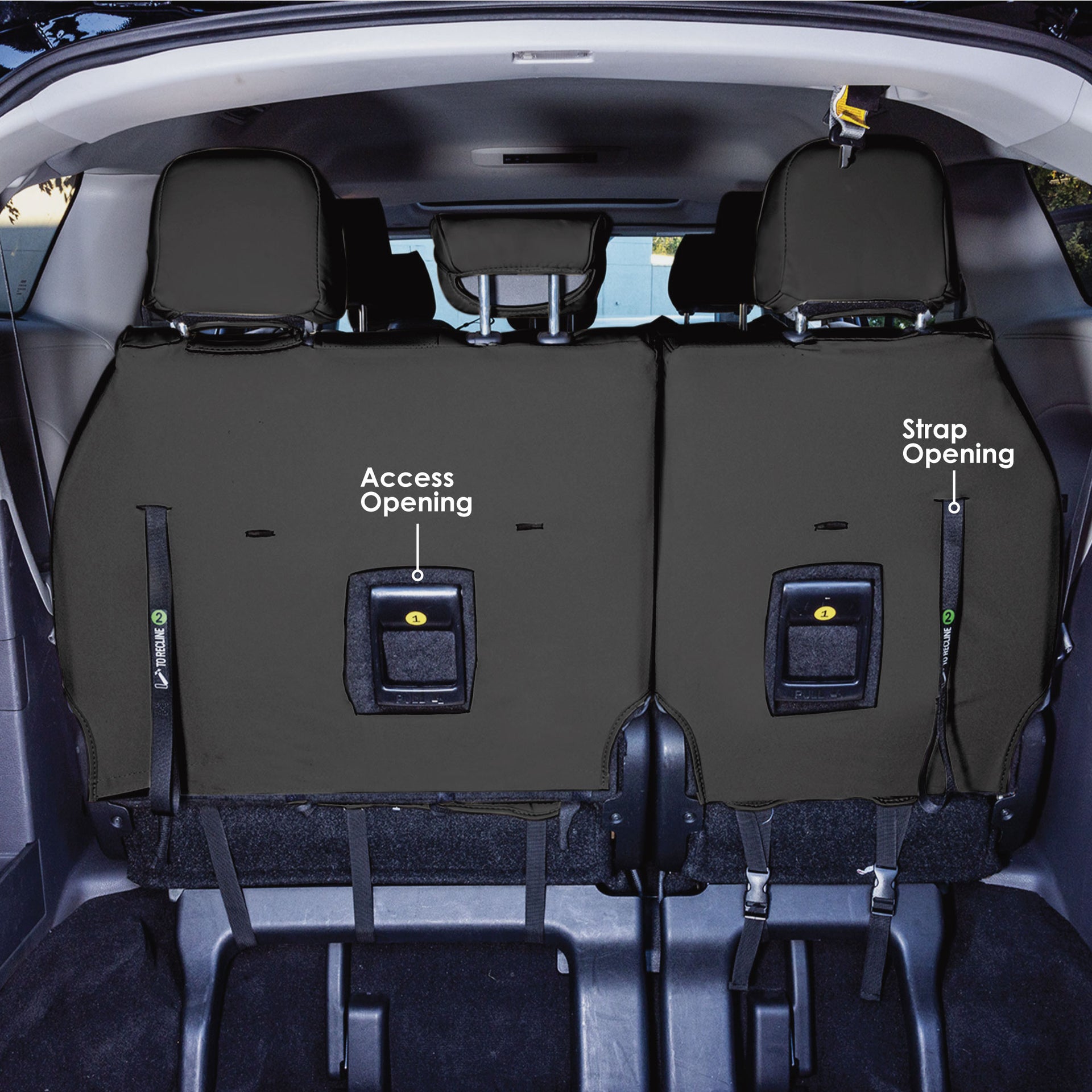 2021-2024 Toyota Sienna Custom Fit Car Seat Covers 7 or 8 Seater - Choose "Size" - Picture 24 of 73