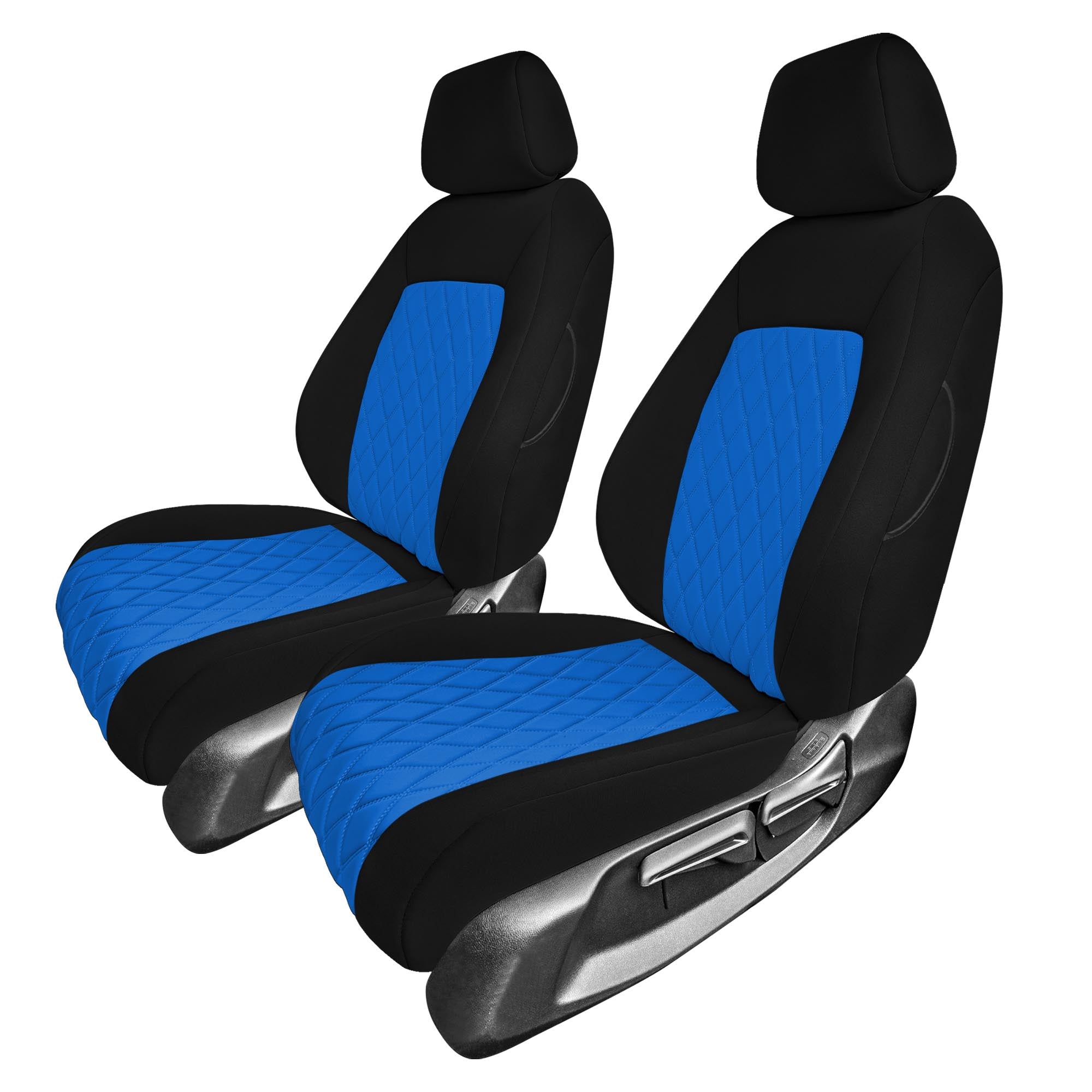 Honda Civic 2020 - 2024 Front Set Seat Covers – Blue Neoprene