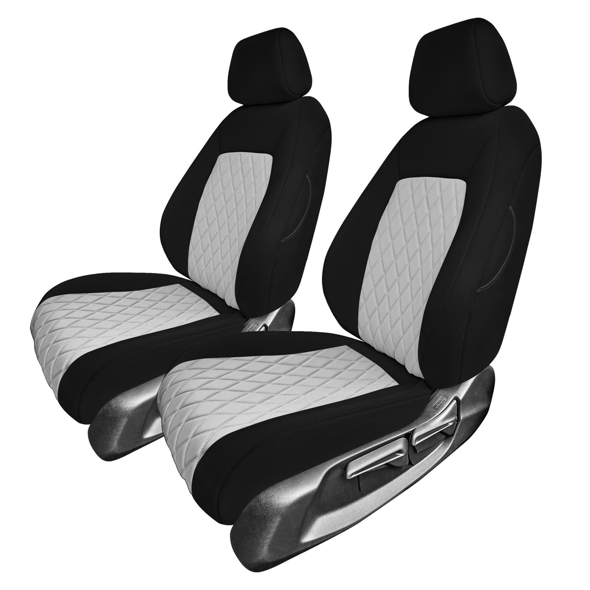 Honda Civic 2020 - 2024 Front Set Seat Covers – Gray Neoprene