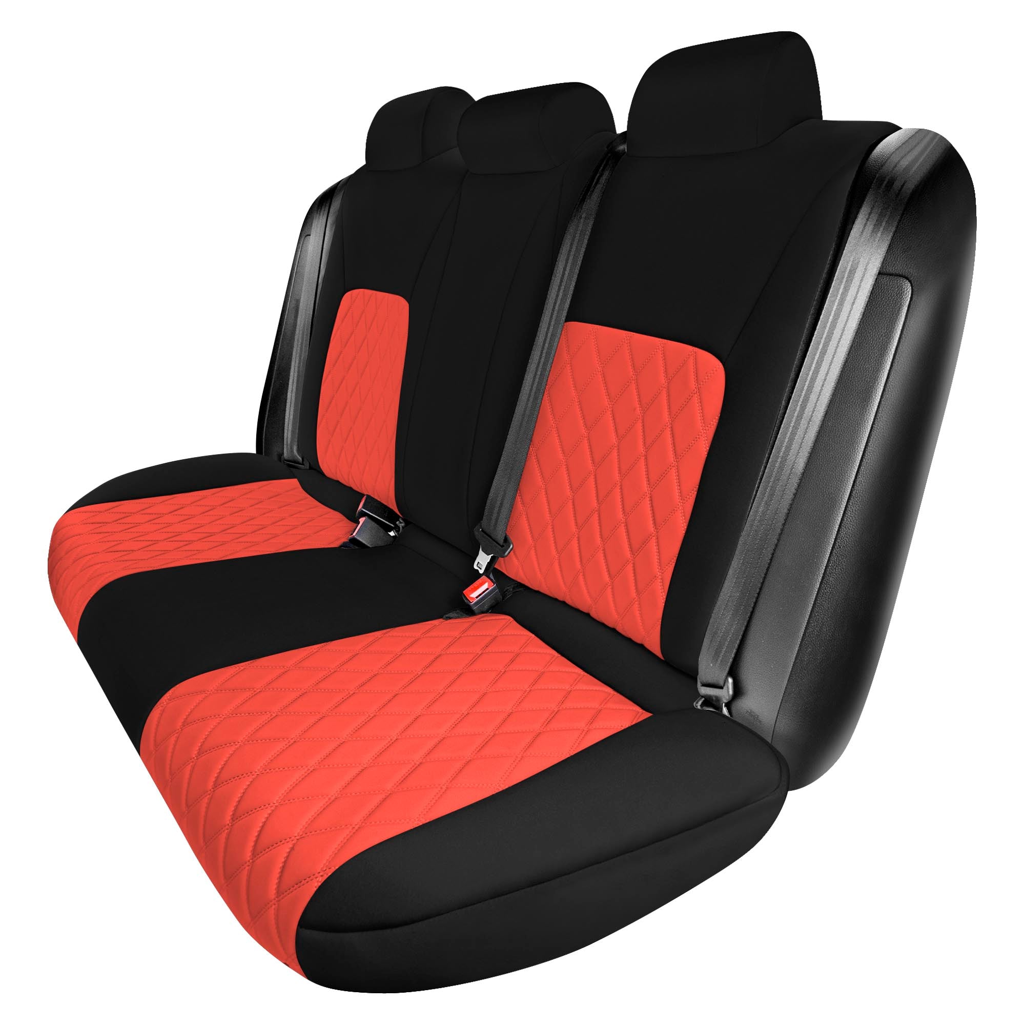 Honda Civic 2020 - 2024 Rear Set Seat Covers – Red Neoprene