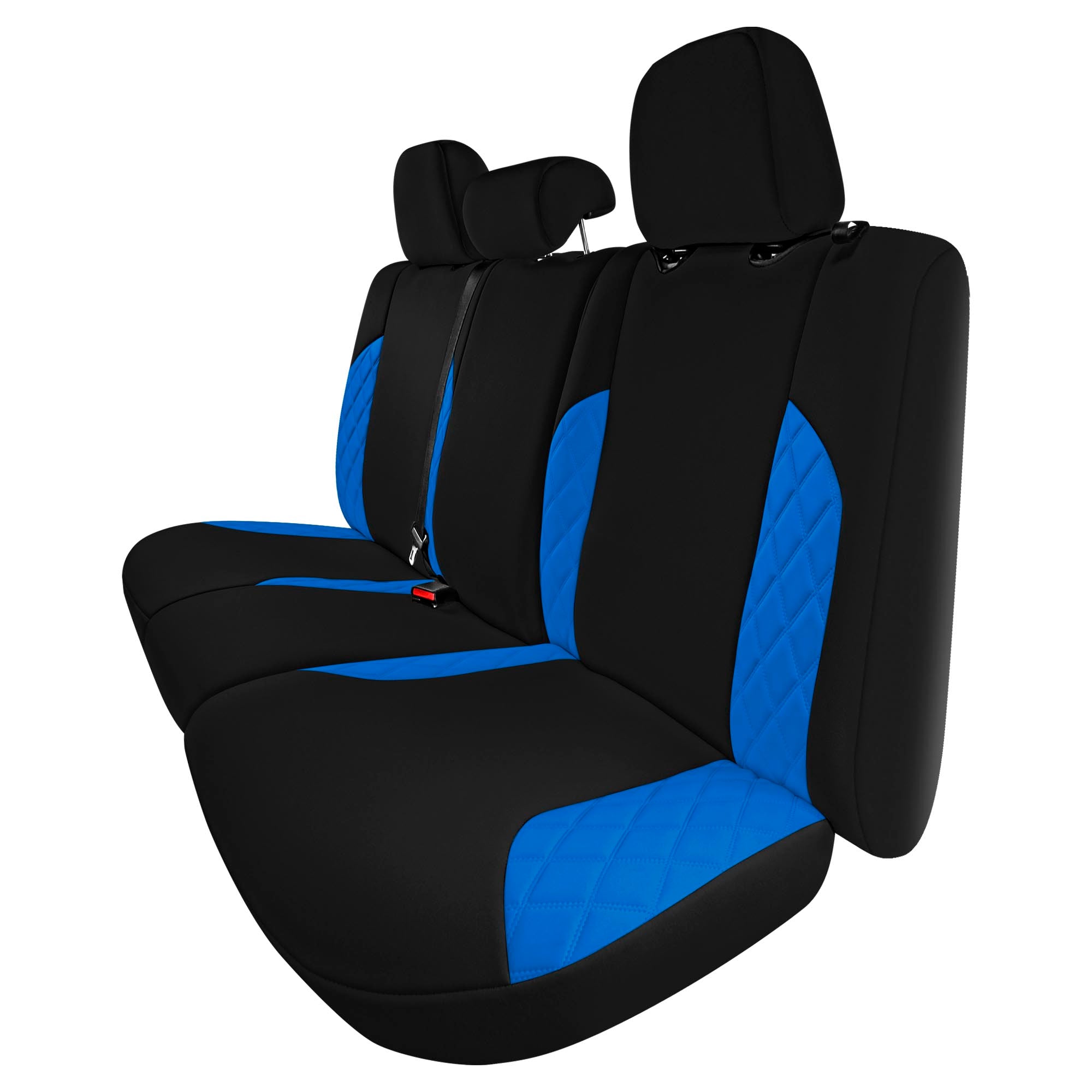 Toyota Tacoma - 2016-2023 - Rear Set Seat Covers - Blue Ultraflex Neoprene
