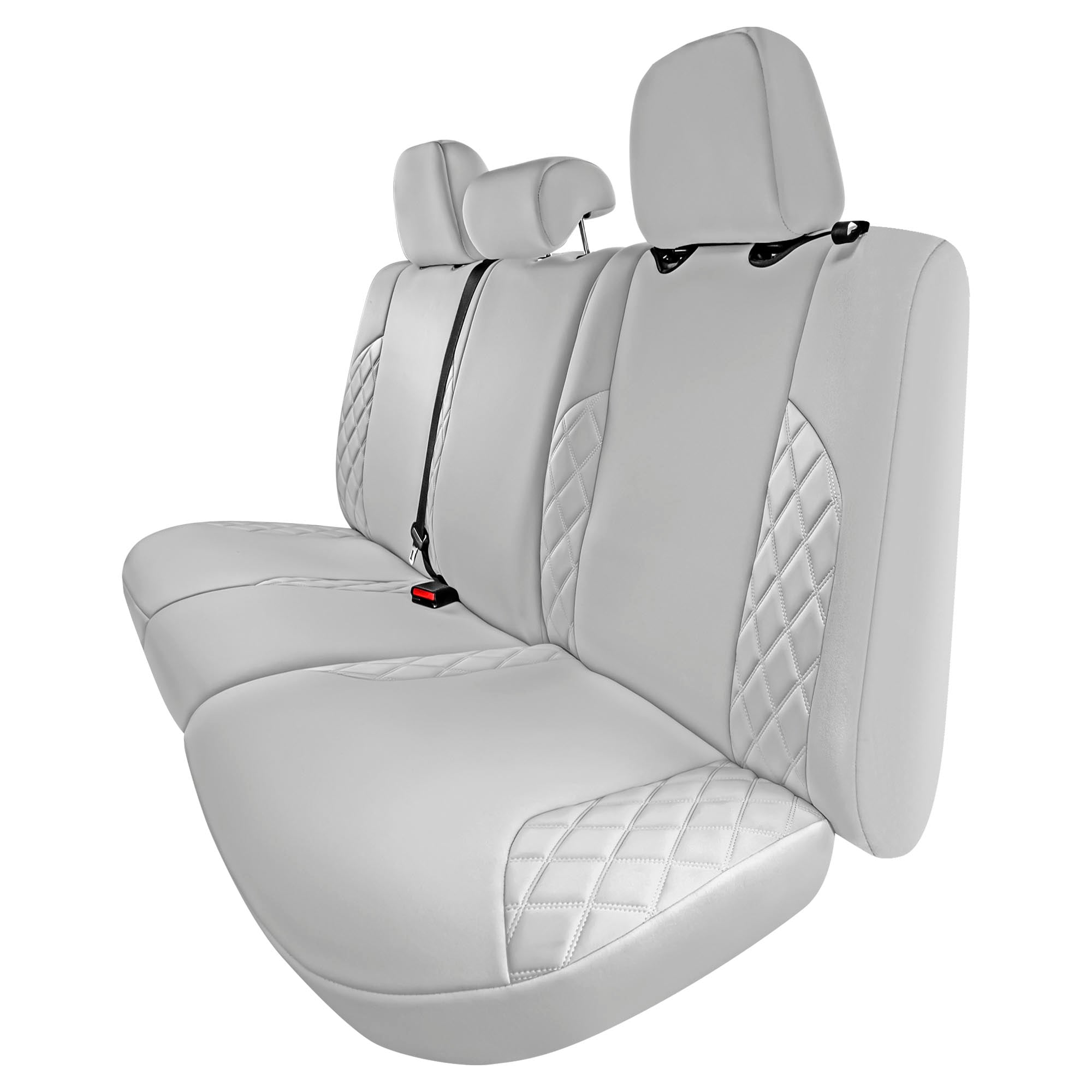 Toyota Tacoma - 2016-2023 - Rear Set Seat Covers - Solid Gray Ultraflex Neoprene