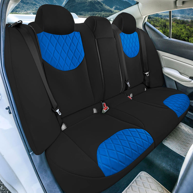 Nissan Altima - 2019 - 2025 - Full Set Seat Covers - Blue Ultraflex Neoprene