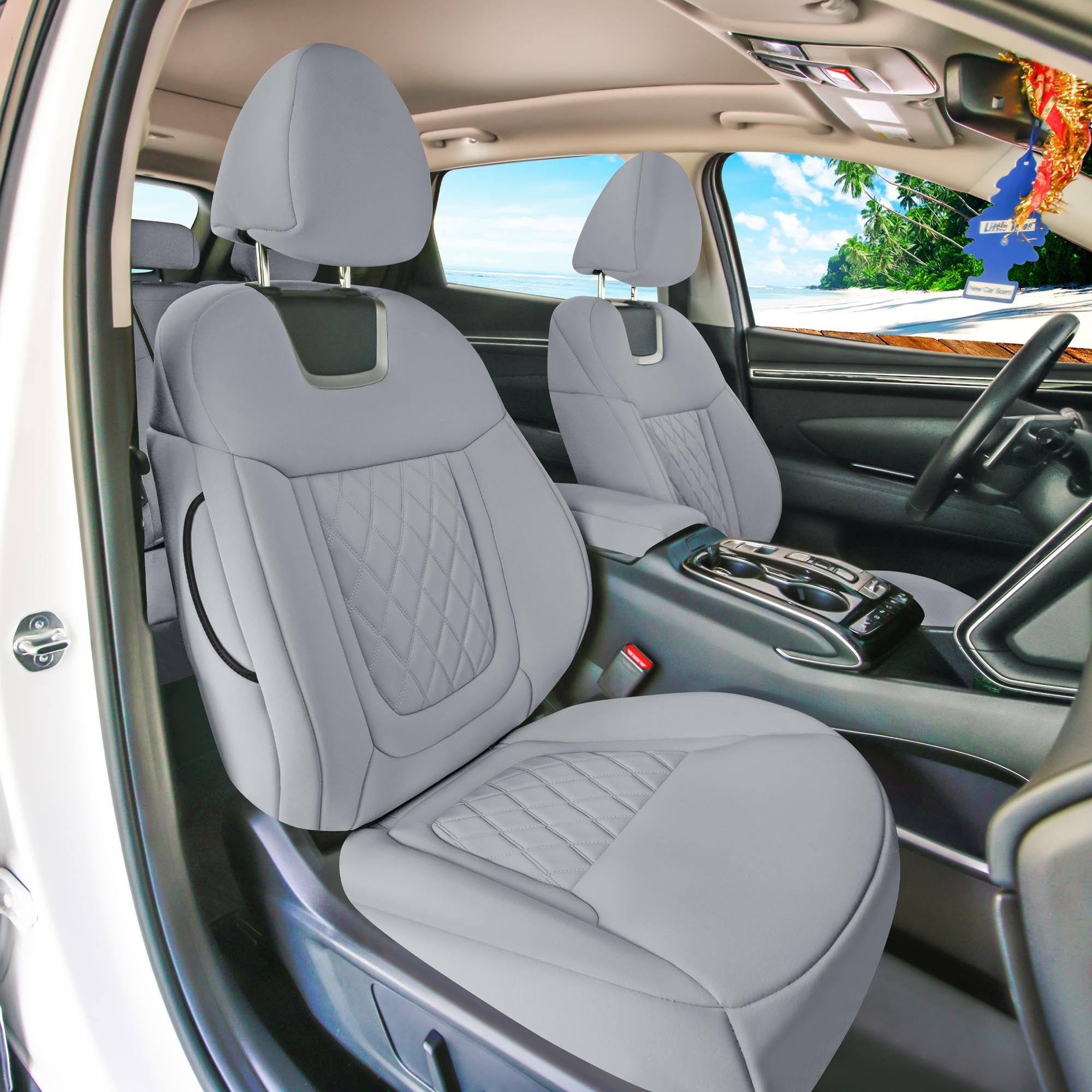 Seat Covers For FH Group Universal Car Seat Covers Full Set With