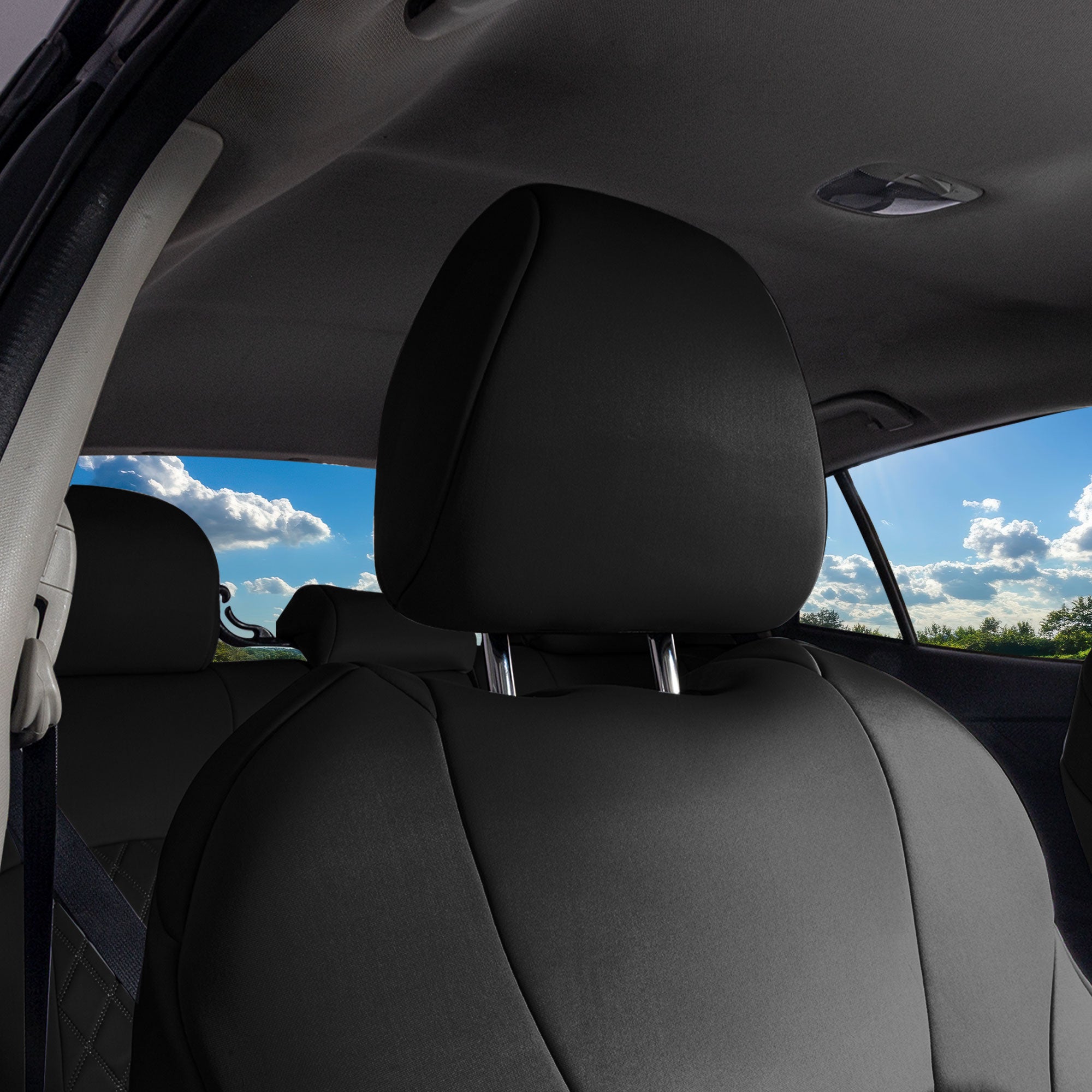 Subaru Crosstrek 2018-2026 Front Set Seat Covers - Black Ultraflex Neoprene
