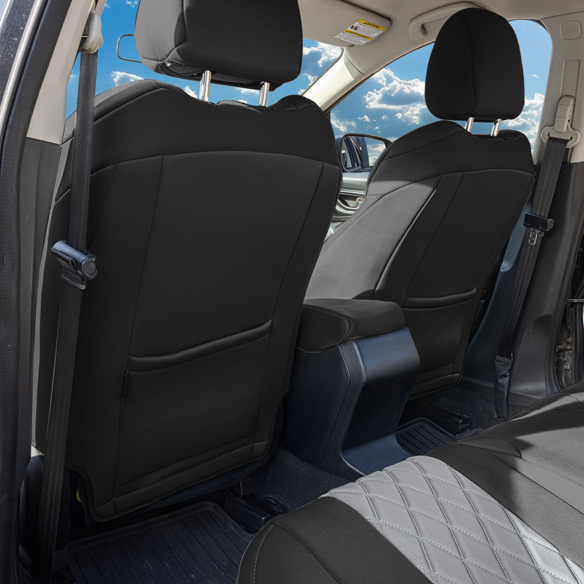 Hyundai Tucson - 2022 - 2024 - Front Set Seat Covers - Gray Ultraflex Neoprene