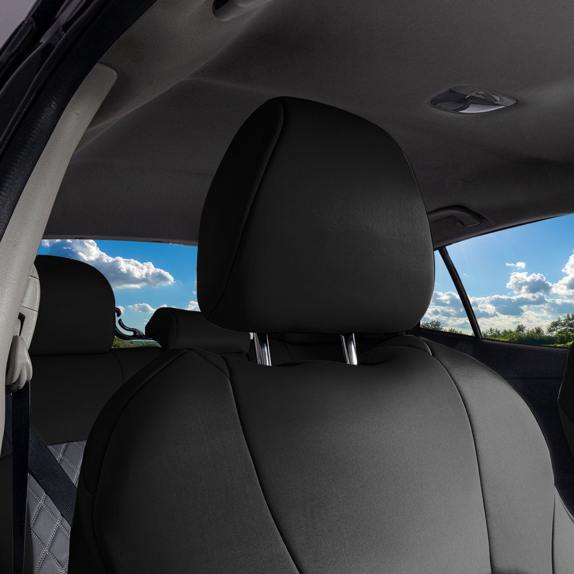 Subaru Crosstrek 2018-2026 Front Set Seat Covers - Gray Ultraflex Neoprene