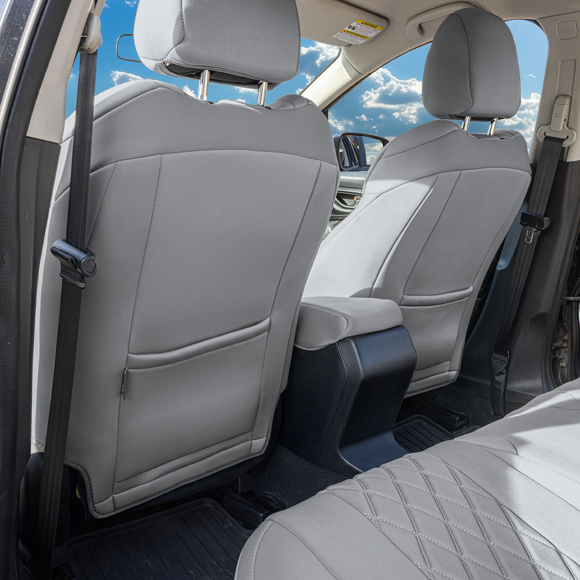 Hyundai Tucson - 2022 - 2024 - Full Set Seat Covers - Solid Gray Ultraflex Neoprene