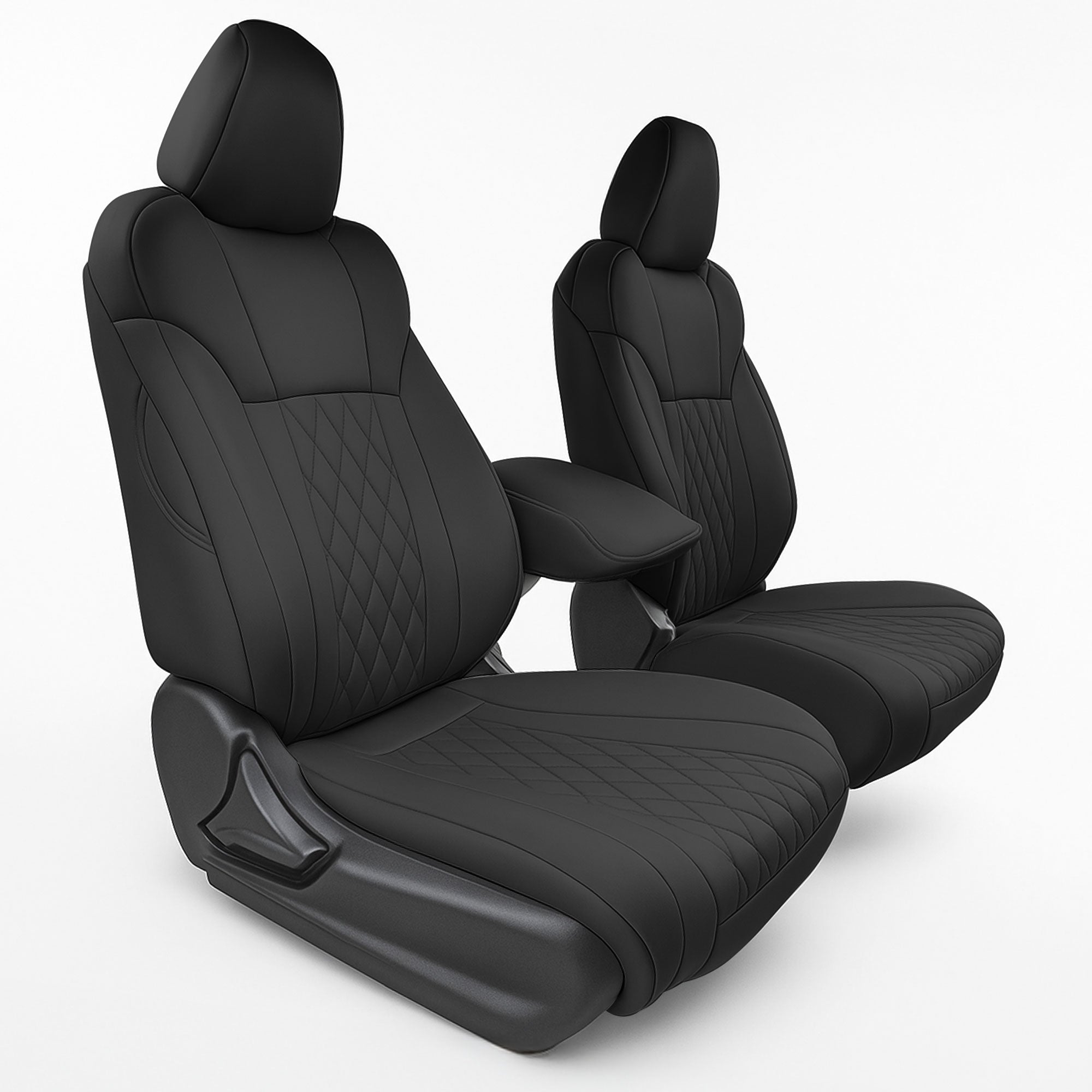 Subaru Outback 2020 - 2025 - Front Set Seat Covers - Black Ultraflex Neoprene