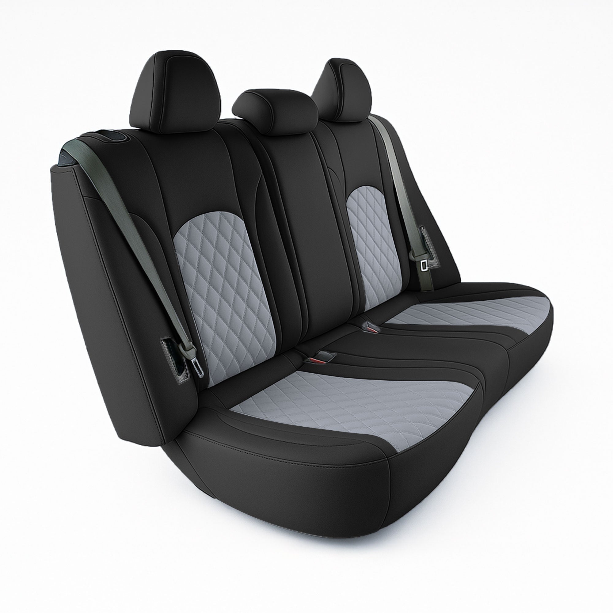 Subaru Outback 2020 - 2025 - Rear Set Seat Covers - Gray Ultraflex Neoprene