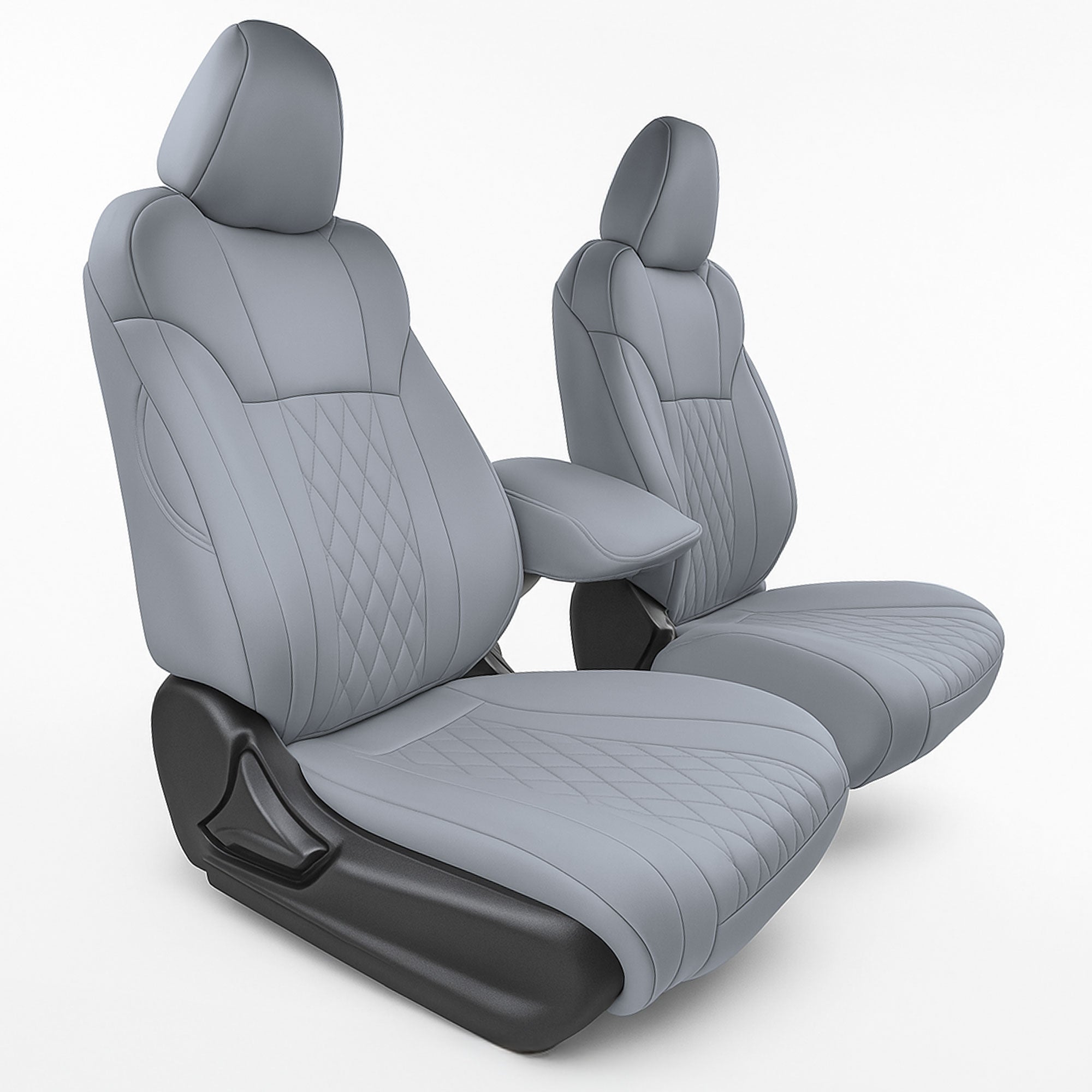 Subaru Outback 2020 - 2025 - Front Set Seat Covers - Solid Gray Ultraflex Neoprene