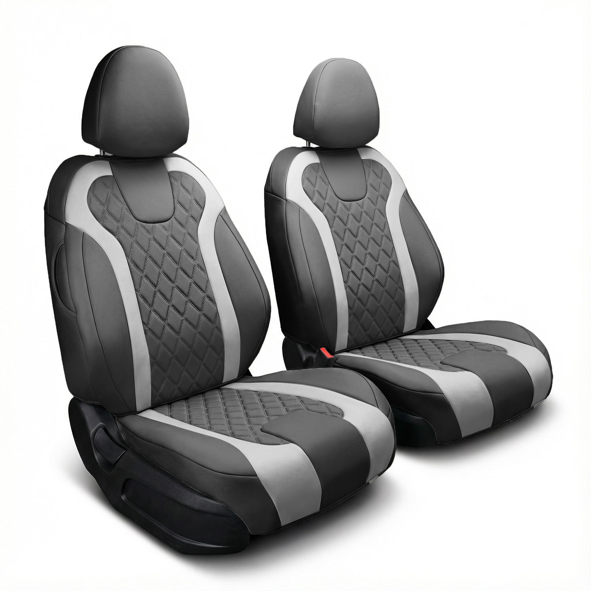Hyundai Elantra 2021 - 2024 - Front Set Seat Covers - Gray Ultraflex Neoprene