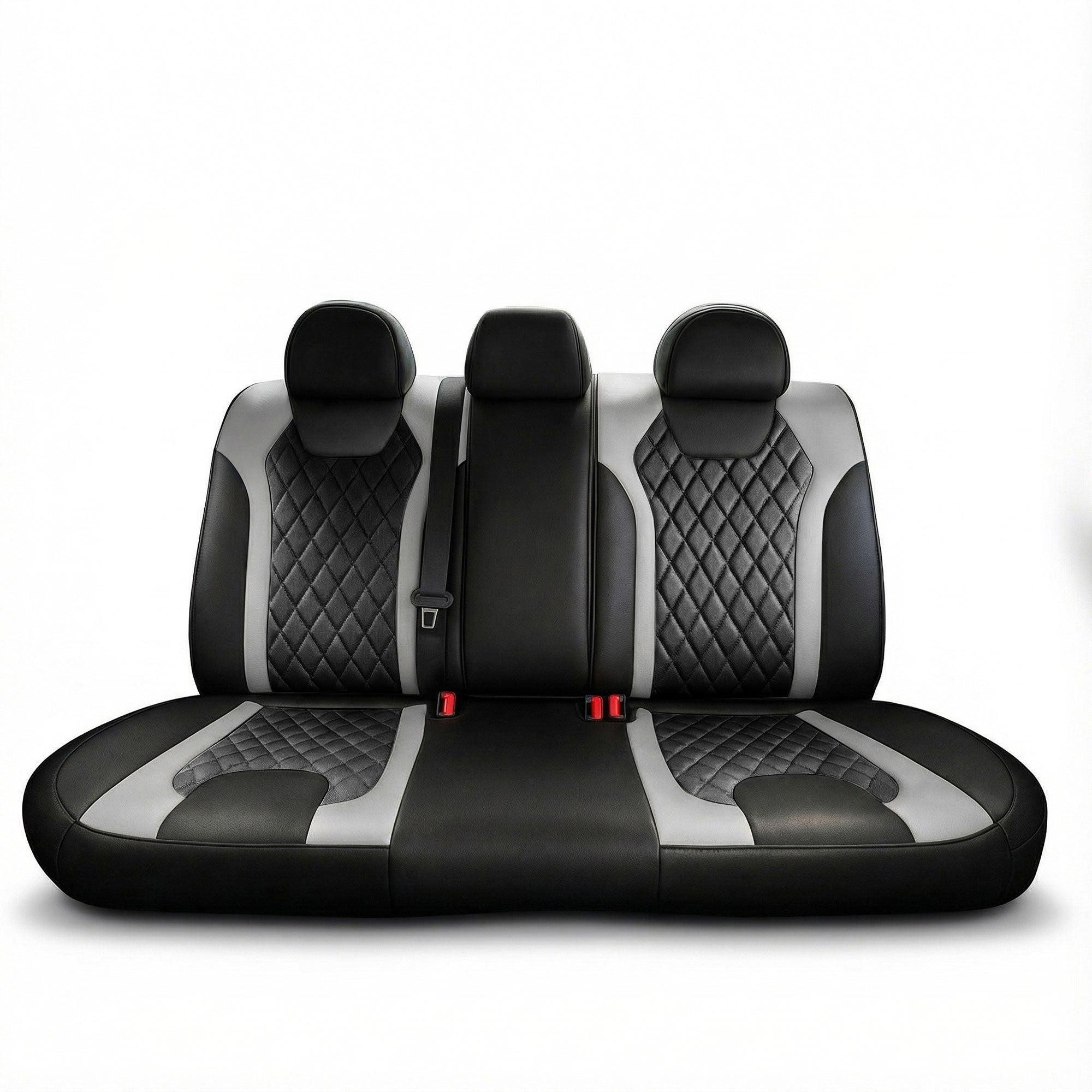 Hyundai Elantra 2021 - 2024 - Split Rear Set Seat Covers - Gray Ultraflex Neoprene