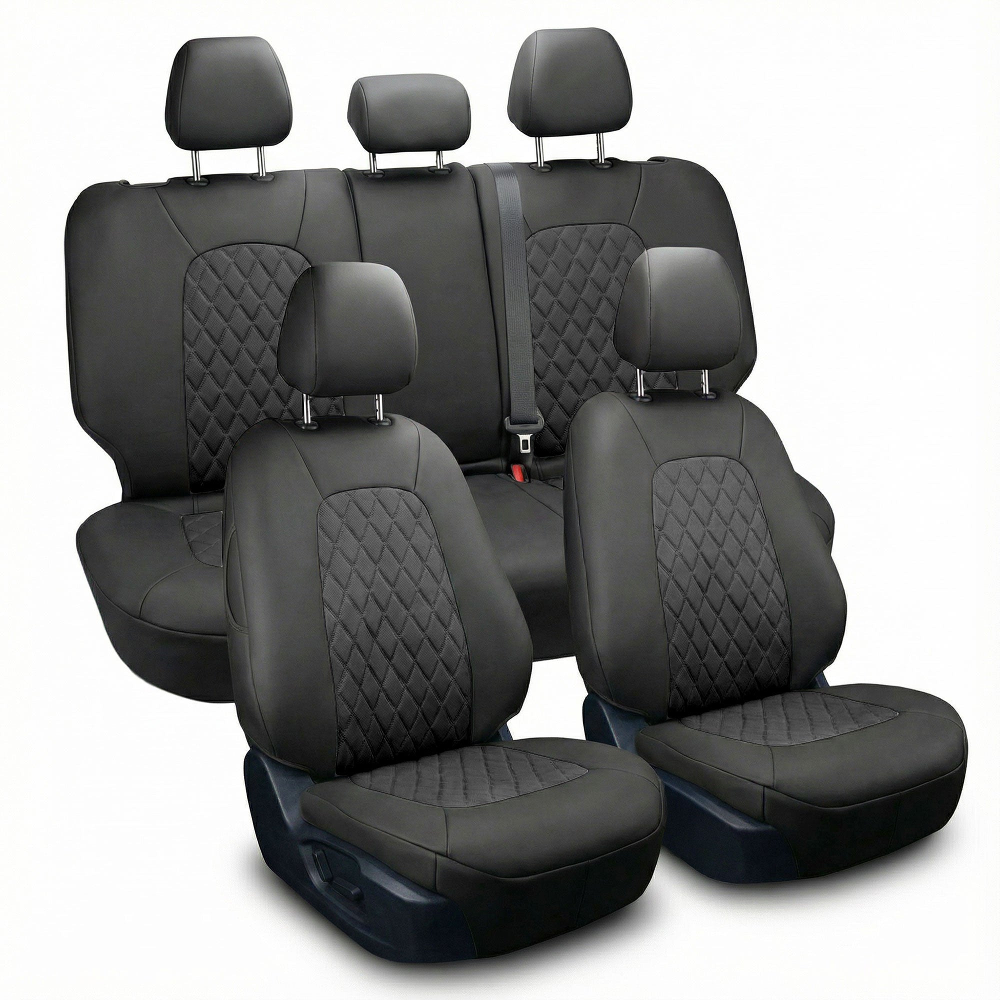 Mazda CX-5 2017 - 2025 - Full Set Seat Covers - Black Ultraflex Neoprene