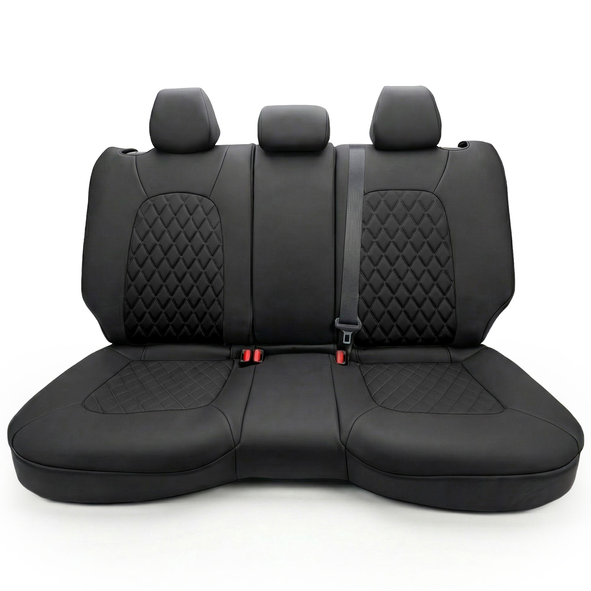 Mazda CX-5 2017 - 2025 - Rear Set Seat Covers - Black Ultraflex Neoprene
