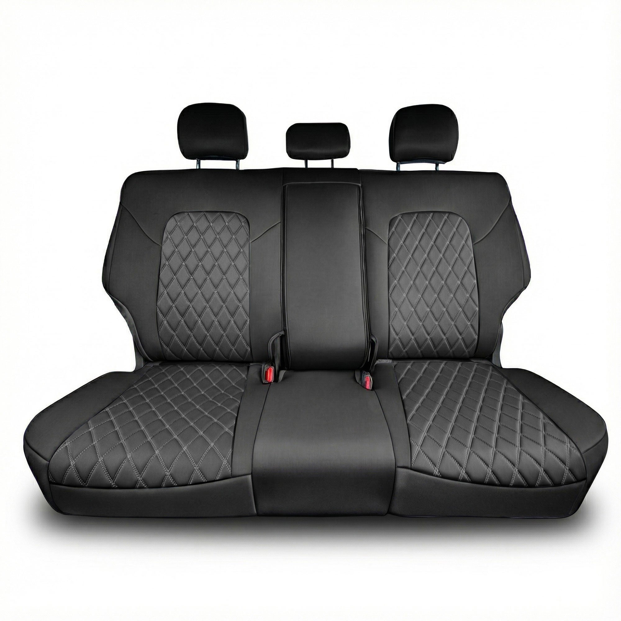 Kia Sportage 2017 – 2022 - Rear Set Seat Covers - Black Ultraflex Neoprene