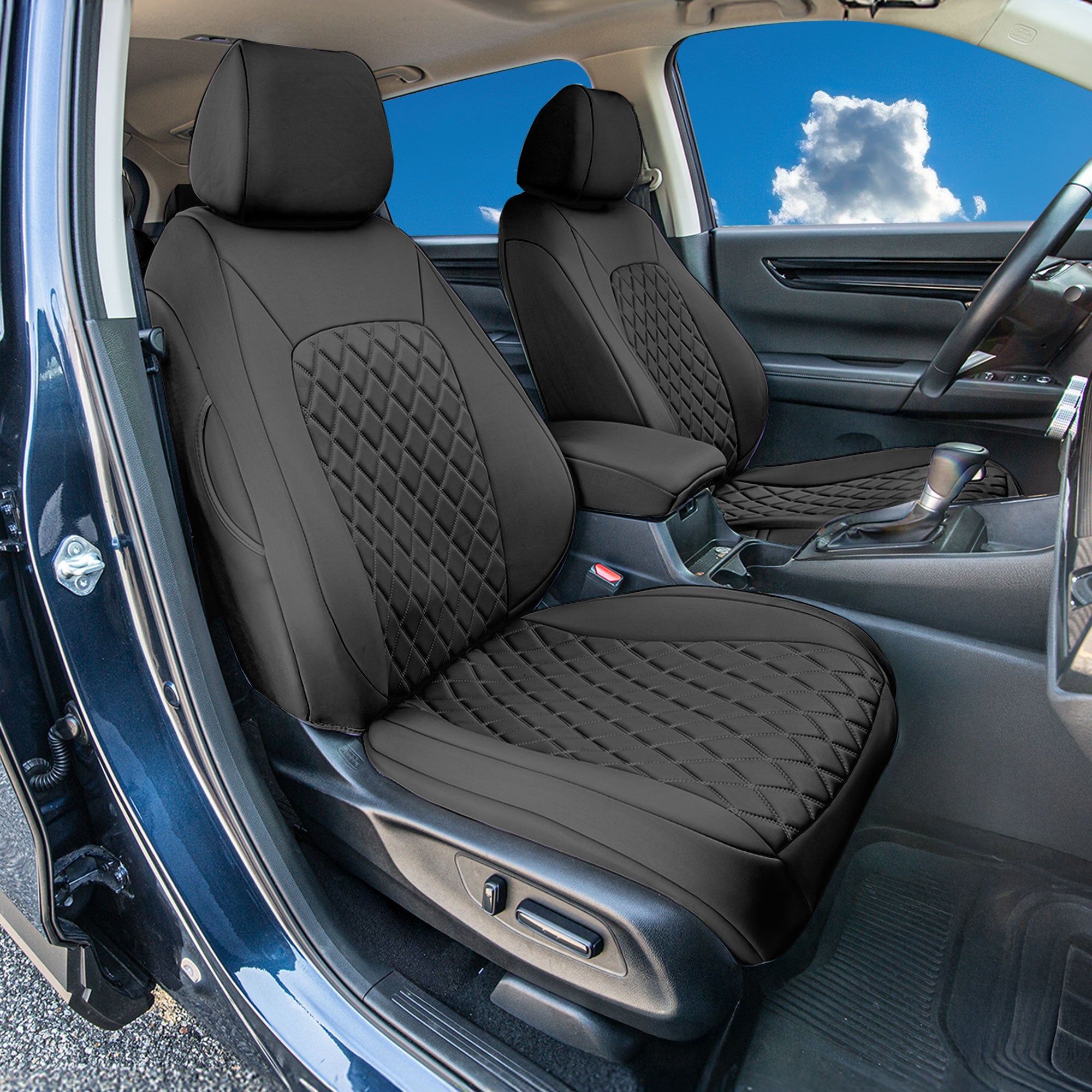 Honda CR-V 2023 - 2026 - Front Set Covers - Black Ultraflex Neoprene