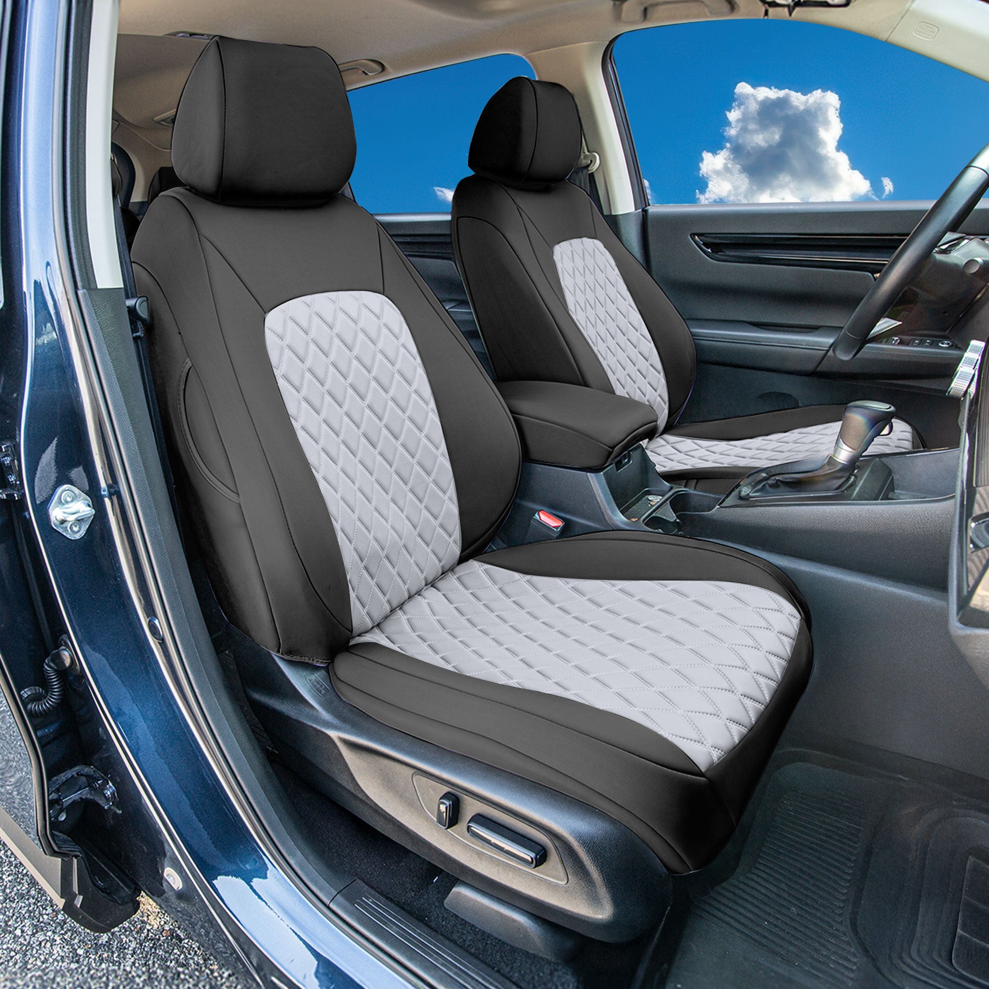 Honda CR-V 2023 - 2026 - Front Set Covers - Gray Ultraflex Neoprene