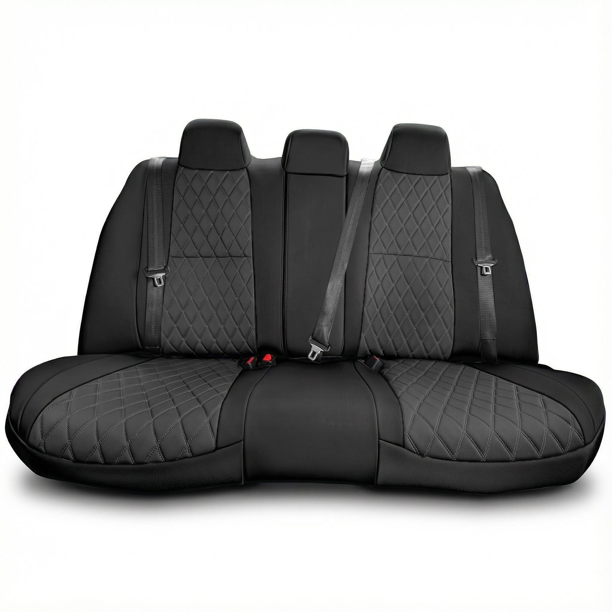 Nissan Sentra 2020 - 2026 - Rear Set Seat Covers - Black Ultraflex Neoprene