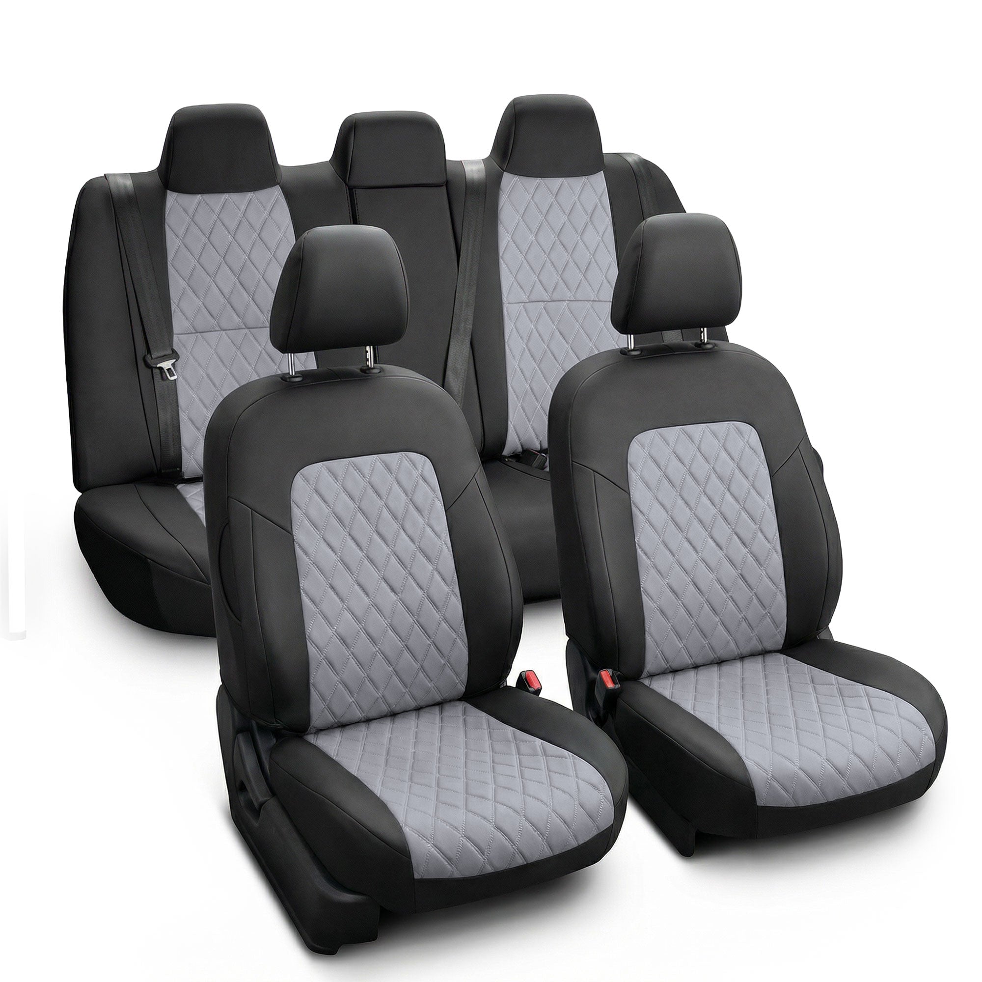 Nissan Sentra 2020 - 2026 - Full Set Covers - Gray Ultraflex Neoprene