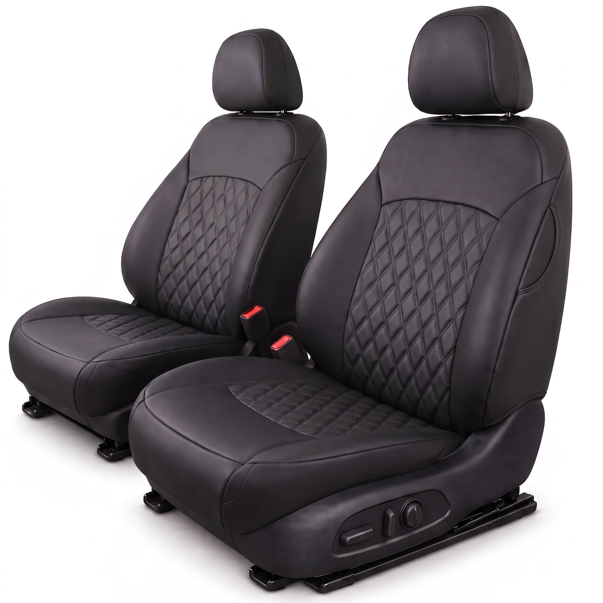Chevrolet Malibu 2016-2025 - Front Set Covers - Black Ultraflex Neoprene