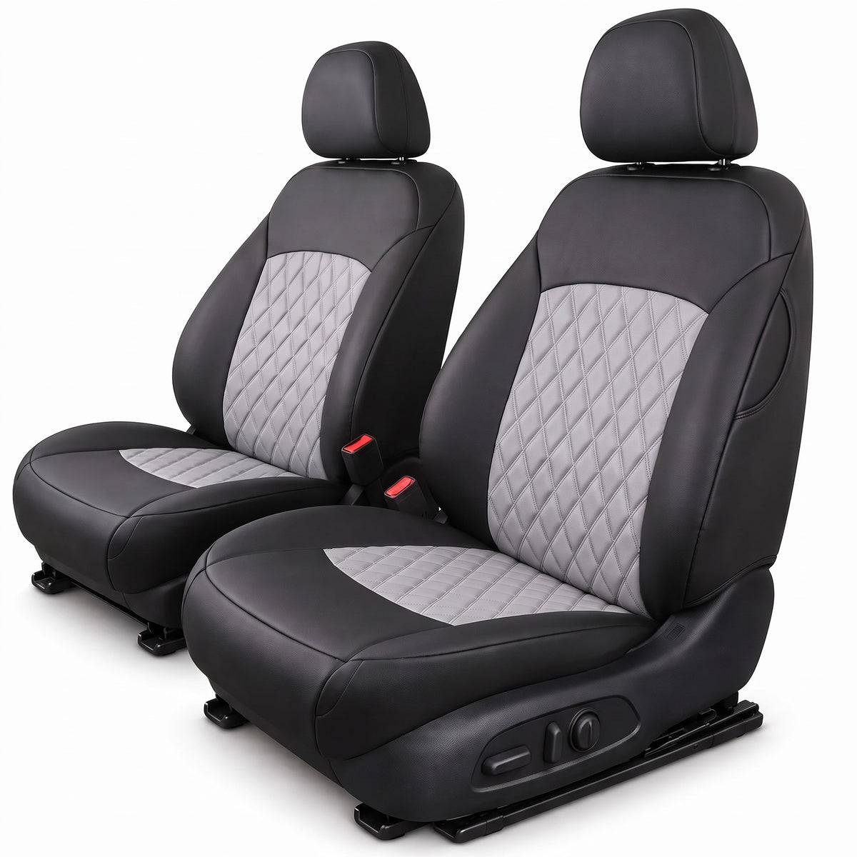 Chevrolet Malibu 2016-2025 - Front Set Covers - Gray Ultraflex Neoprene