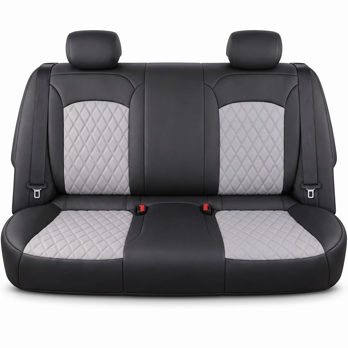 Chevrolet Malibu 2016-2025 - Rear Set Seat Covers - Gray Ultraflex Neoprene
