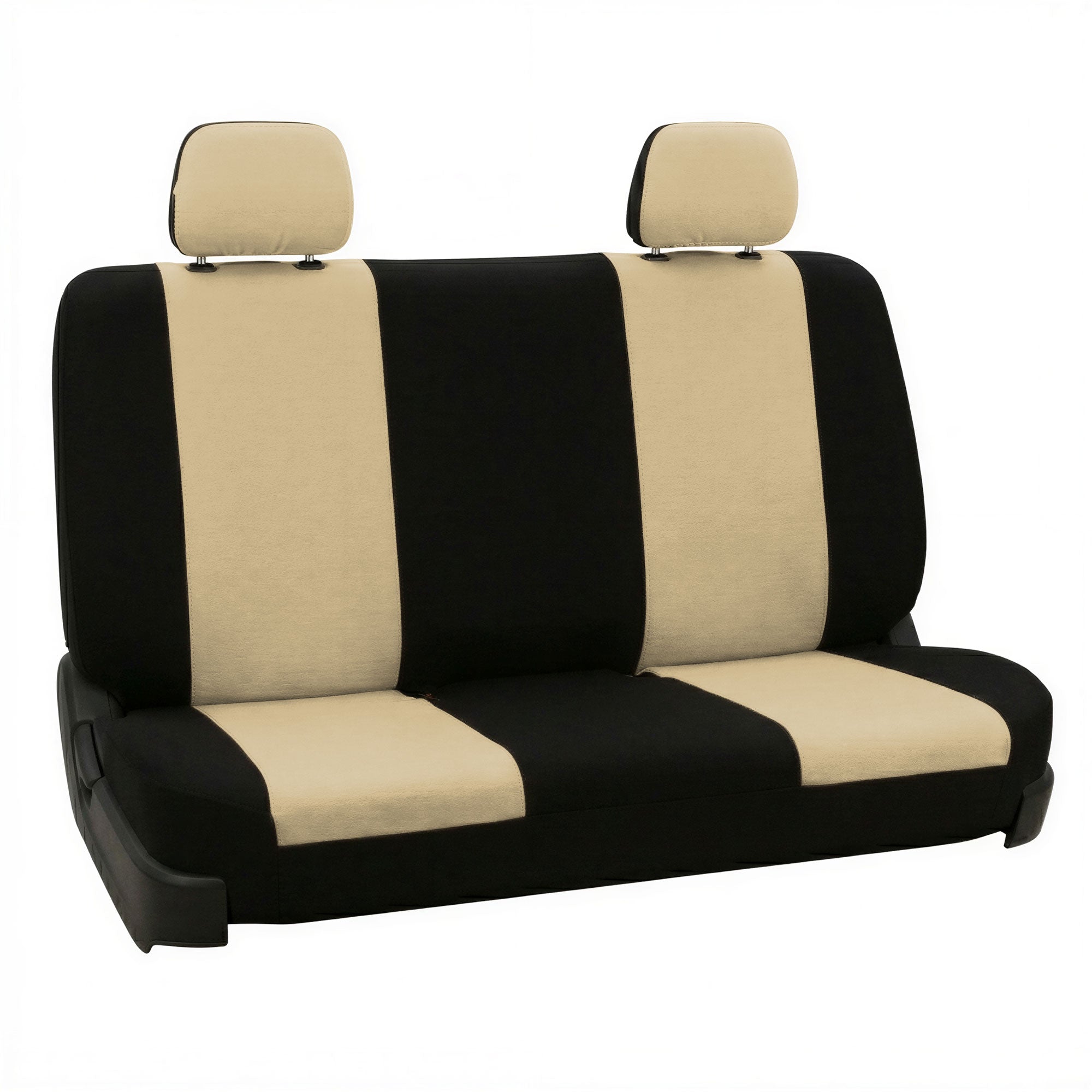 Flat Cloth Seat Covers - Rear Beige