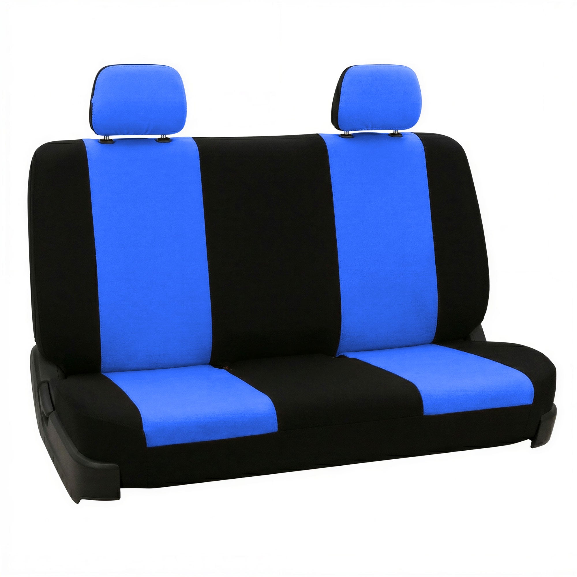 Flat Cloth Seat Covers - Rear Blue