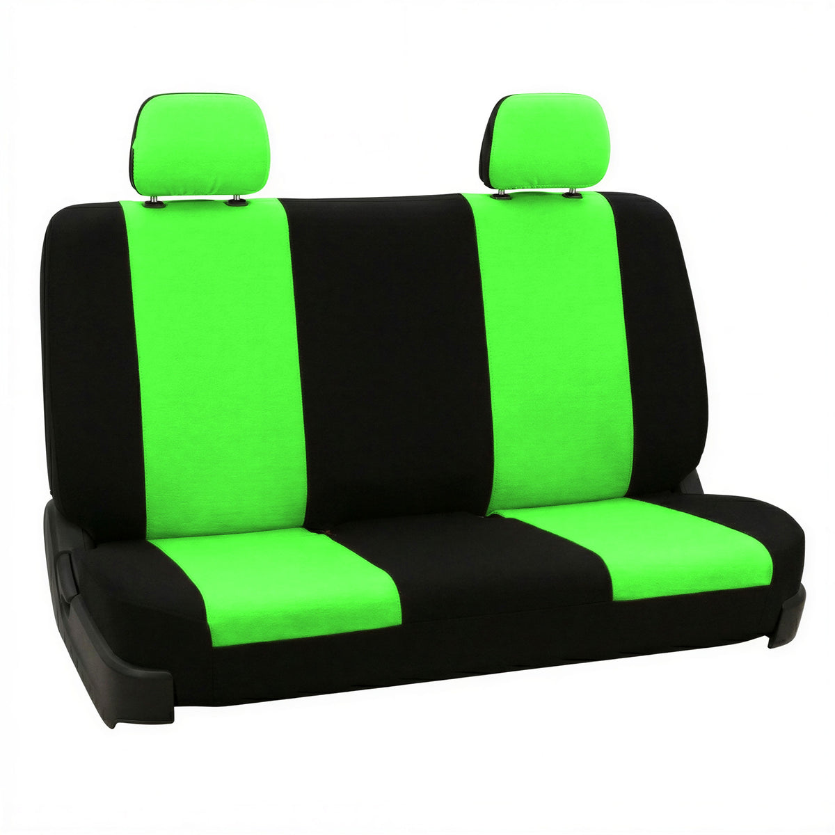 Flat Cloth Seat Covers - Rear Green