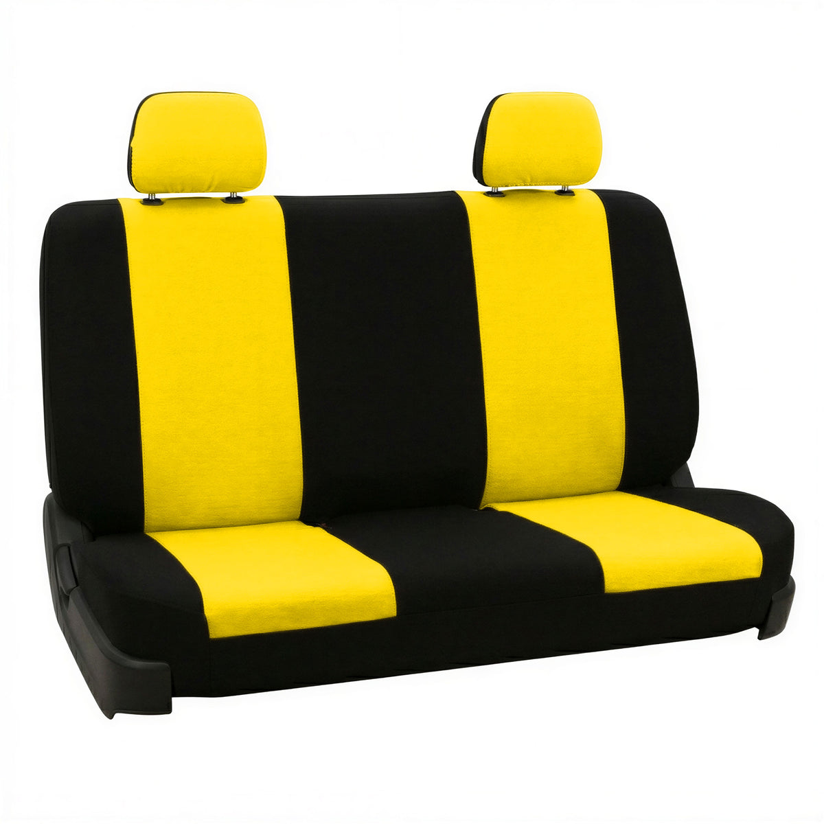 Flat Cloth Seat Covers - Rear Yellow