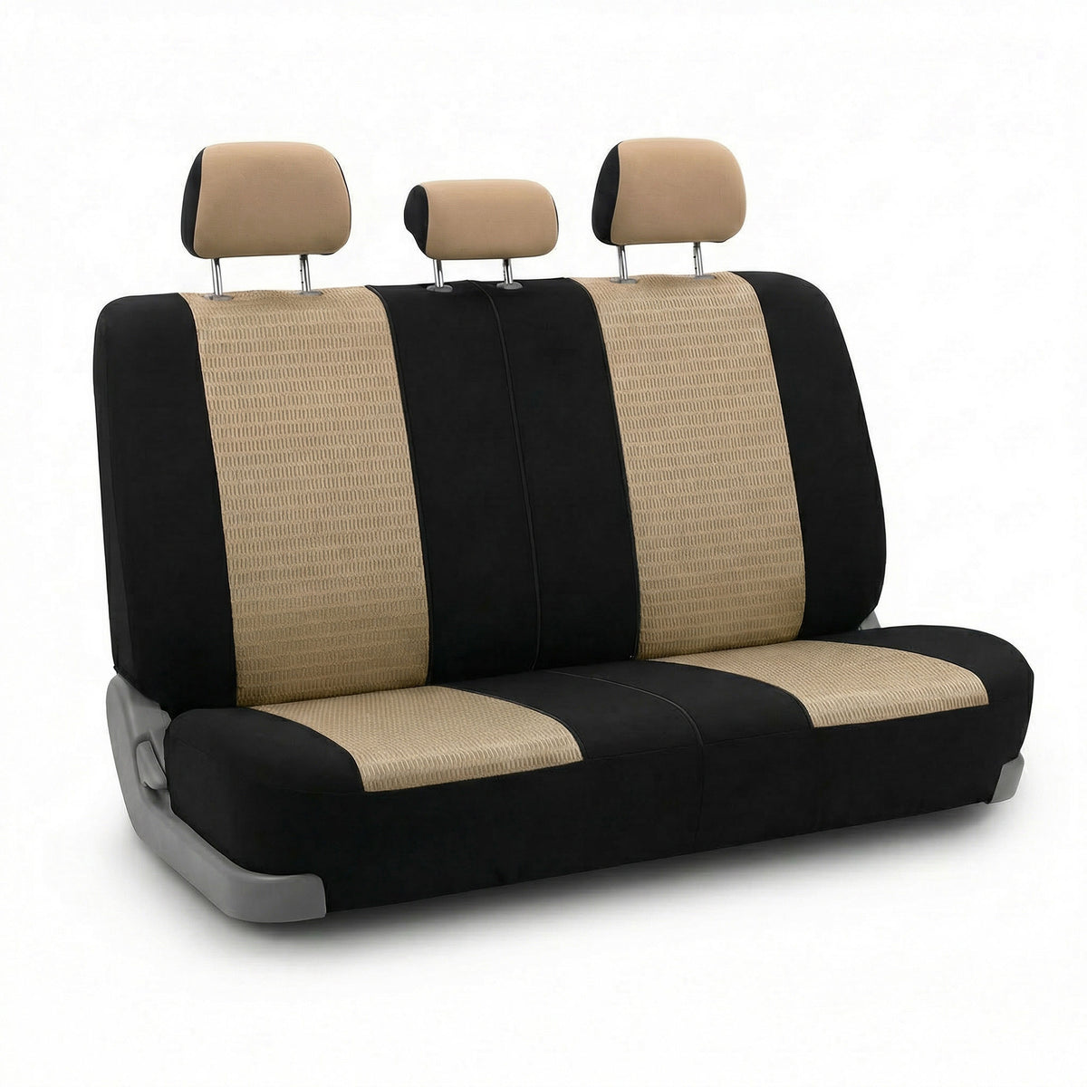 Trendy Elegance 3D Air Mesh Seat Covers - Rear Beige