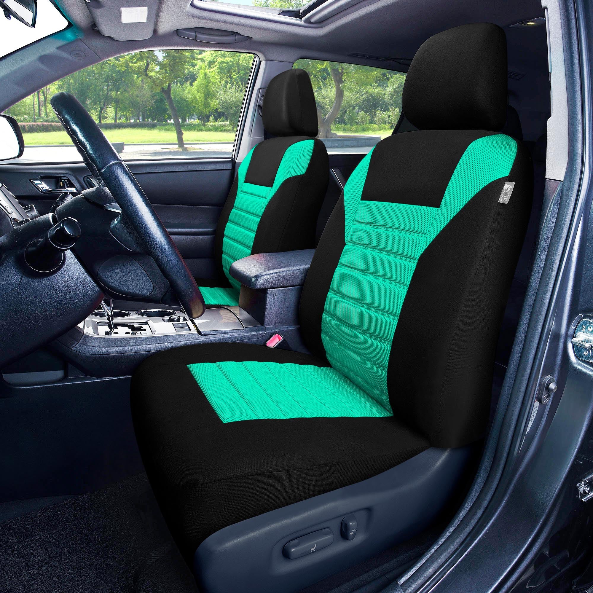 Premium 3D Air Mesh Seat Covers - Full Set Mint
