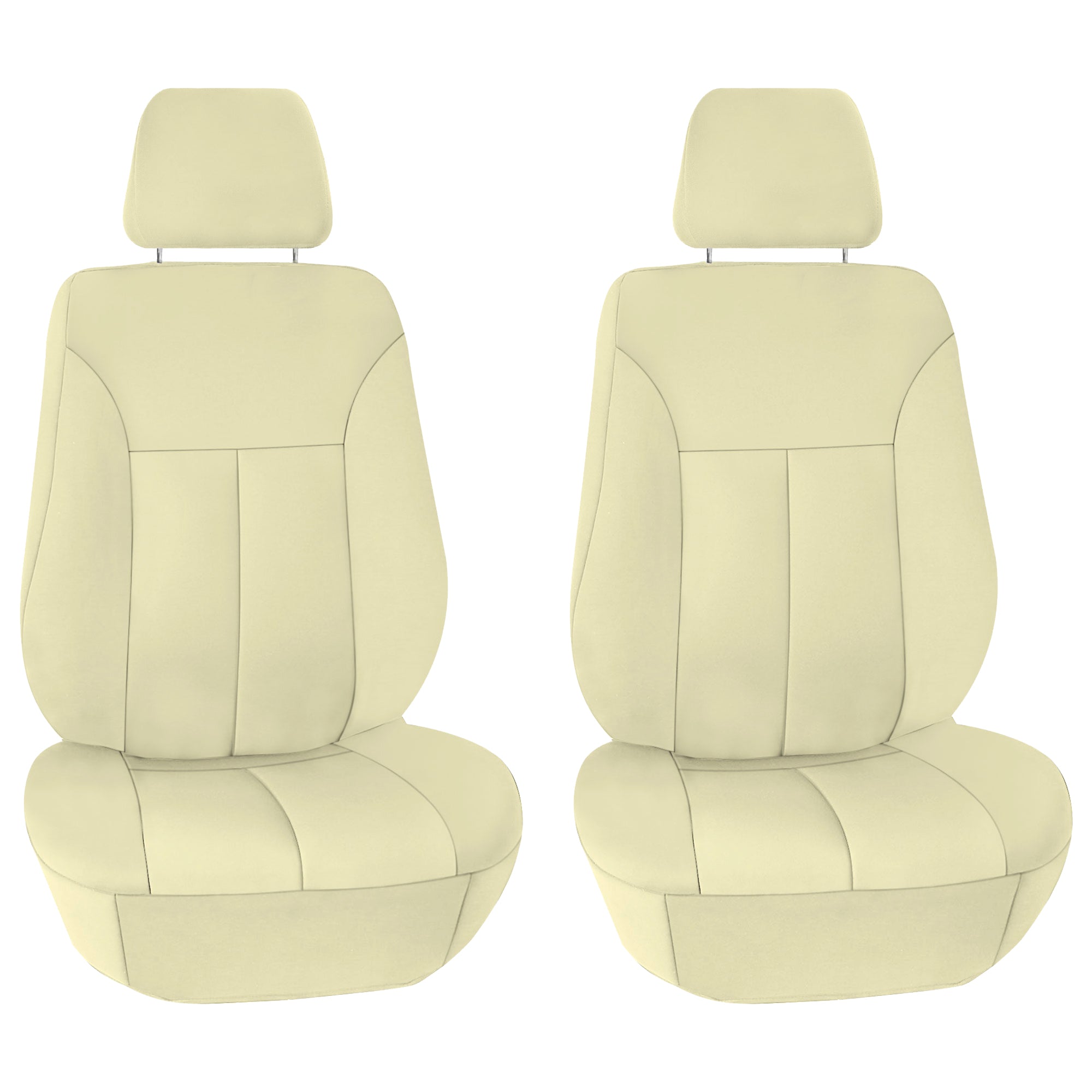 Ultraflex Neoprene Seat Covers - Front Set Solid Beige