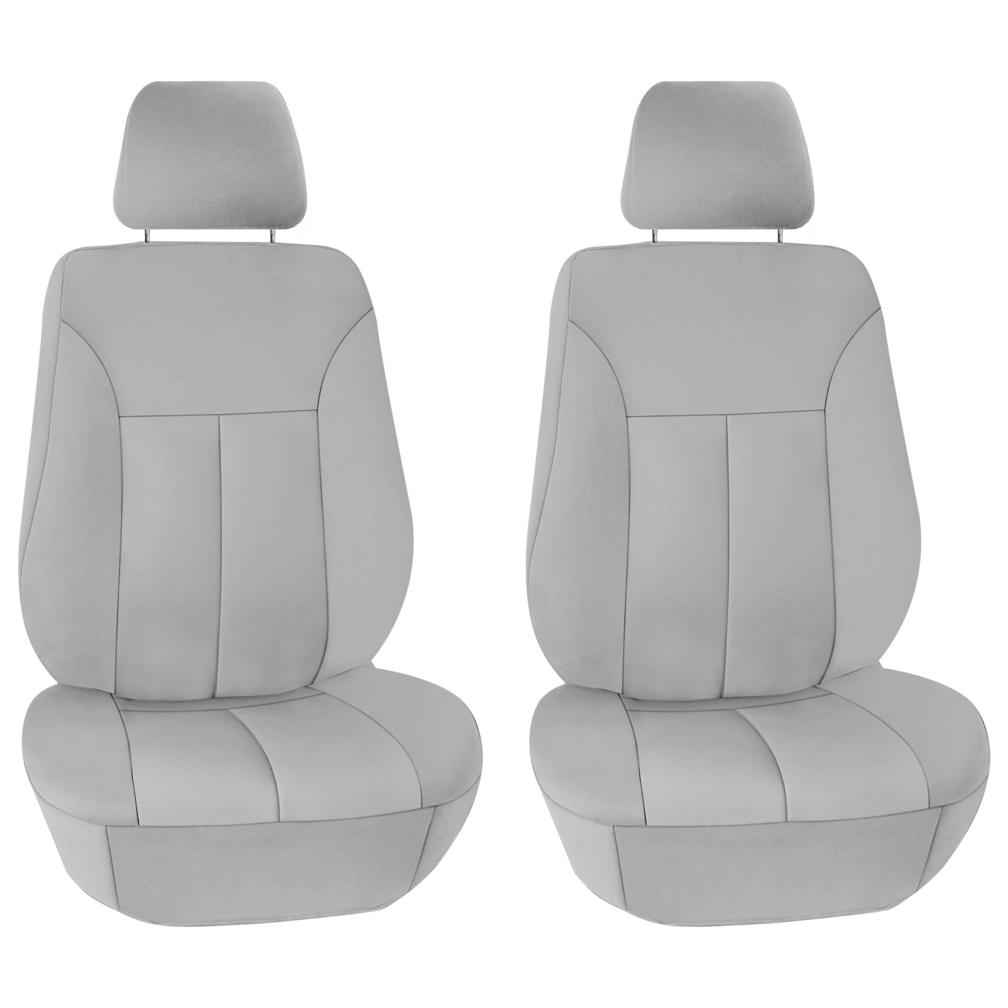 Ultraflex Neoprene Seat Covers - Front Set Solid Gray