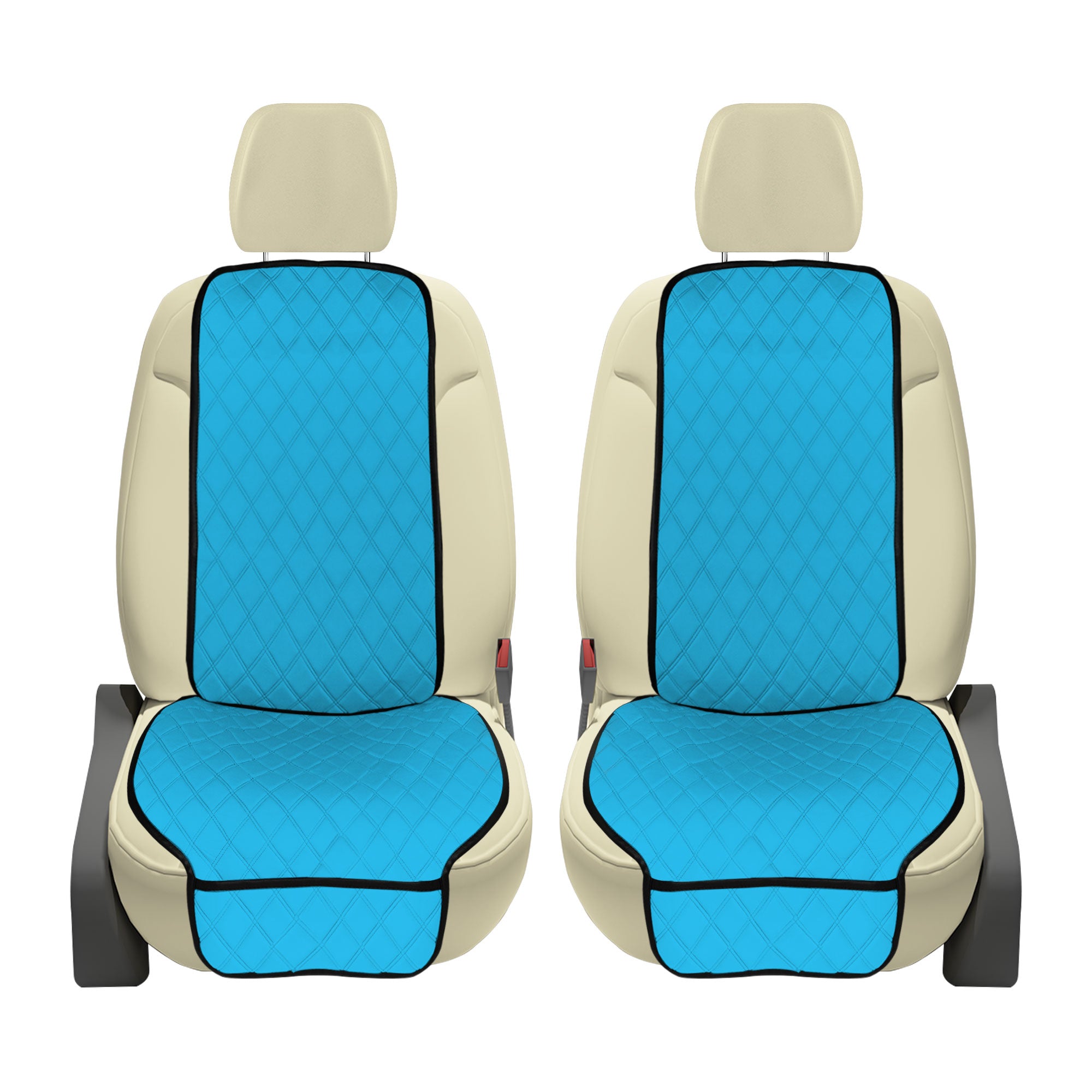 NeoSupreme Seat Protectors - Front Set - 2pc Solid Aqua