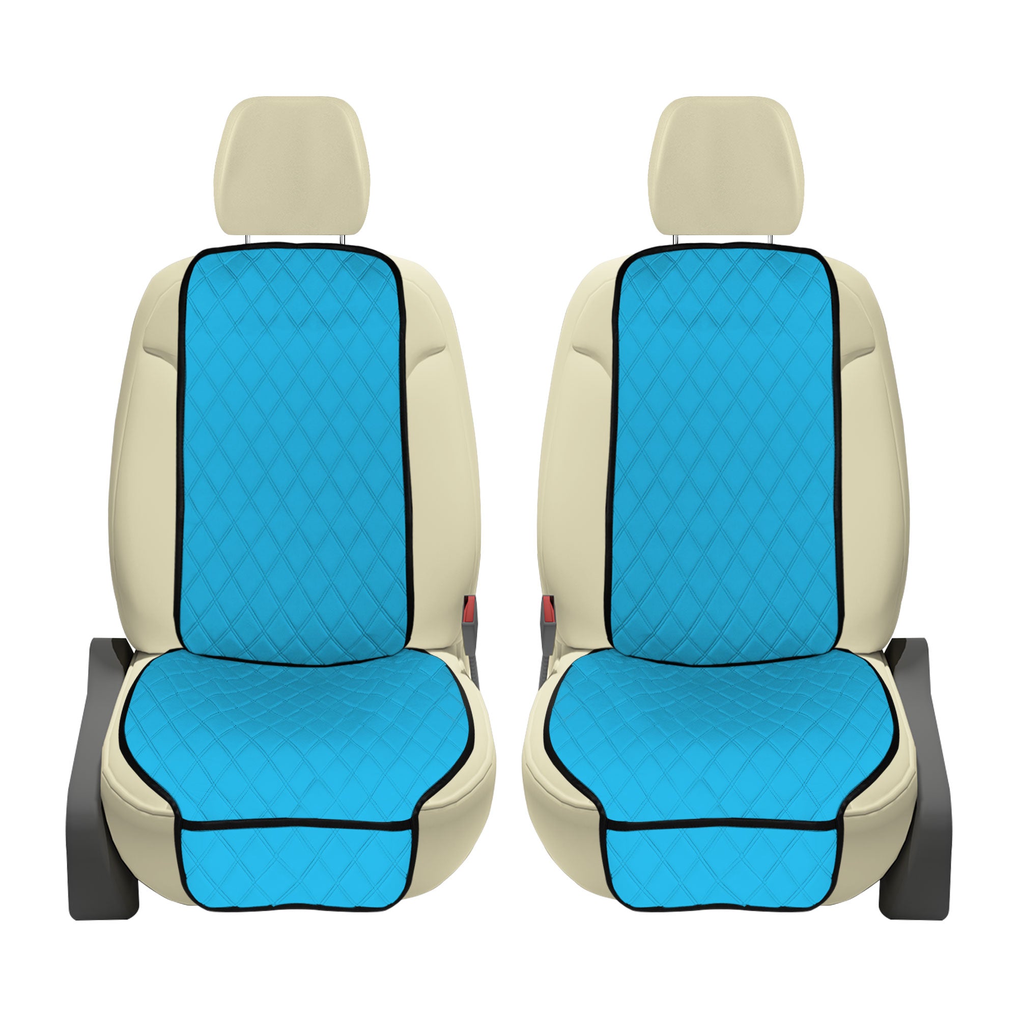 NeoSupreme Seat Protectors - Front Set - 2pc Solid Aqua