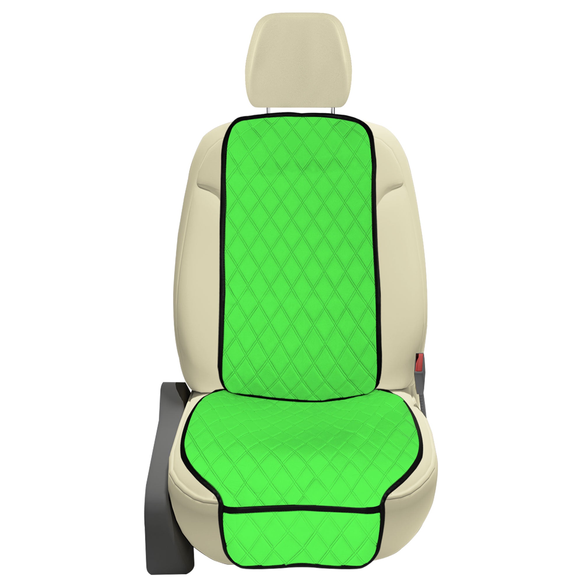 NeoSupreme Seat Protectors - Front Set - 1pc Solid Green