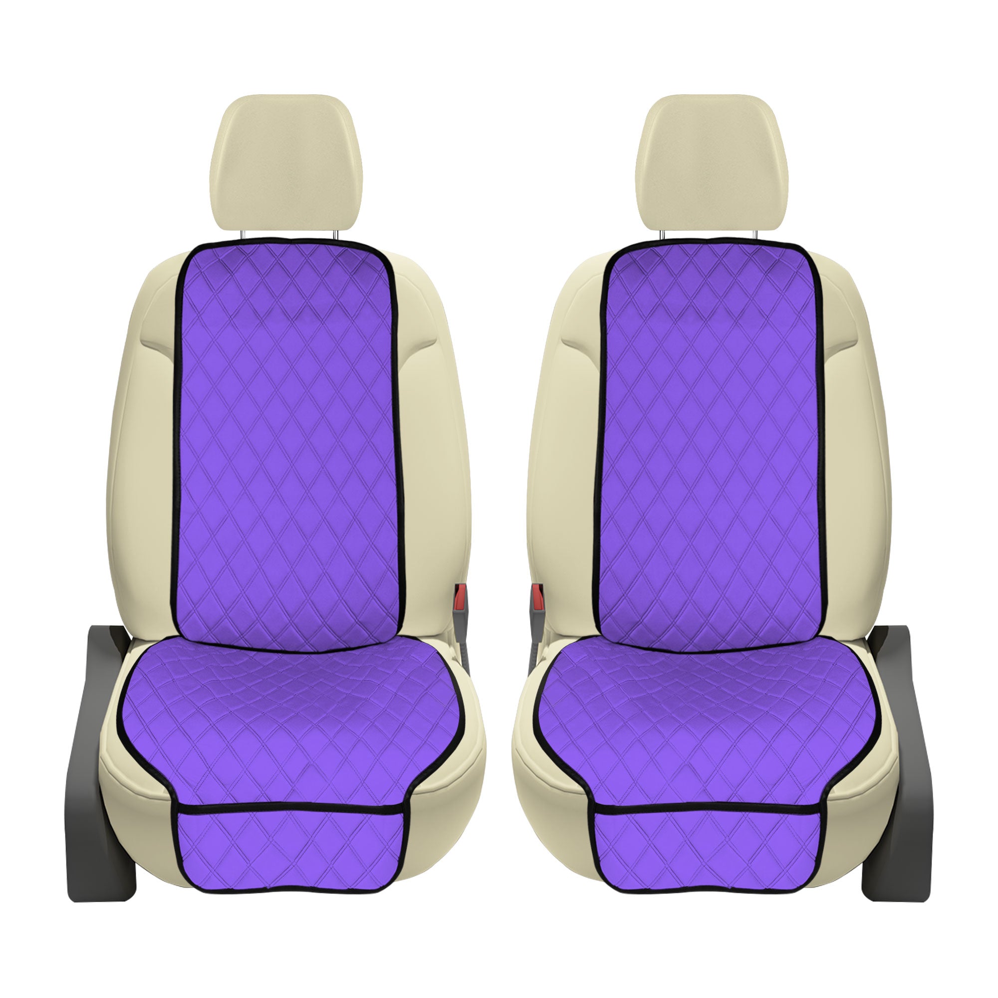 NeoSupreme Seat Protectors - Front Set - 2pc Solid Purple