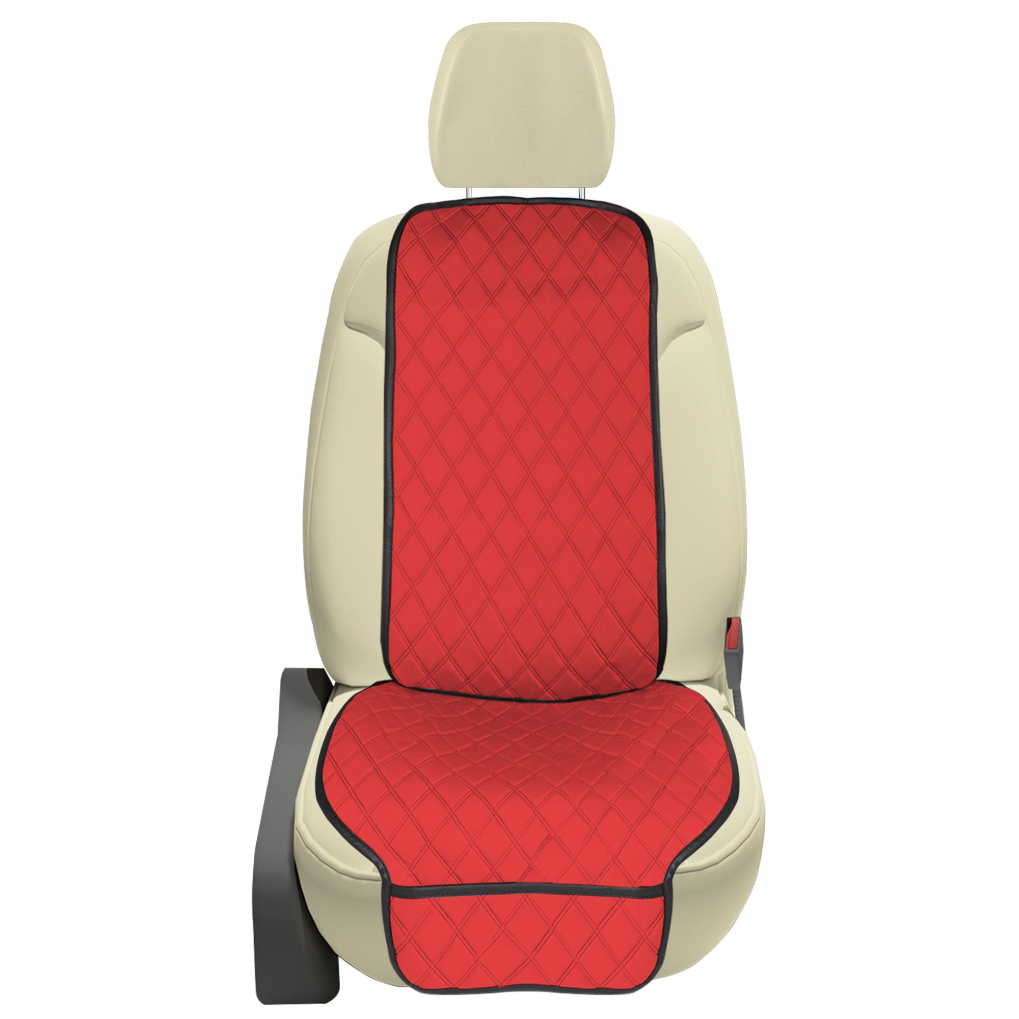 NeoSupreme Seat Protectors - Front Set - 1pc Solid Red
