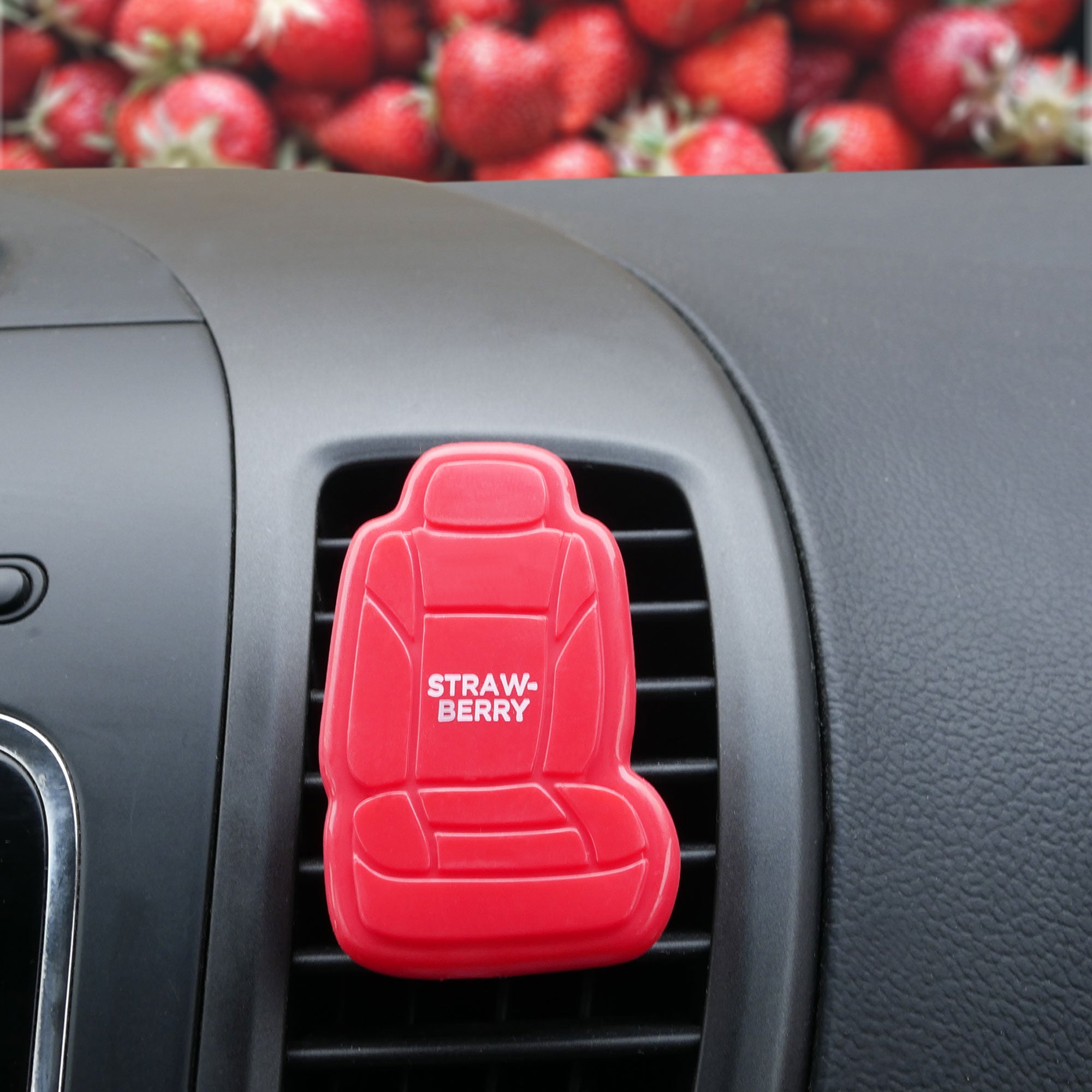 Clip On 3D Air Freshener- 2PK Red
